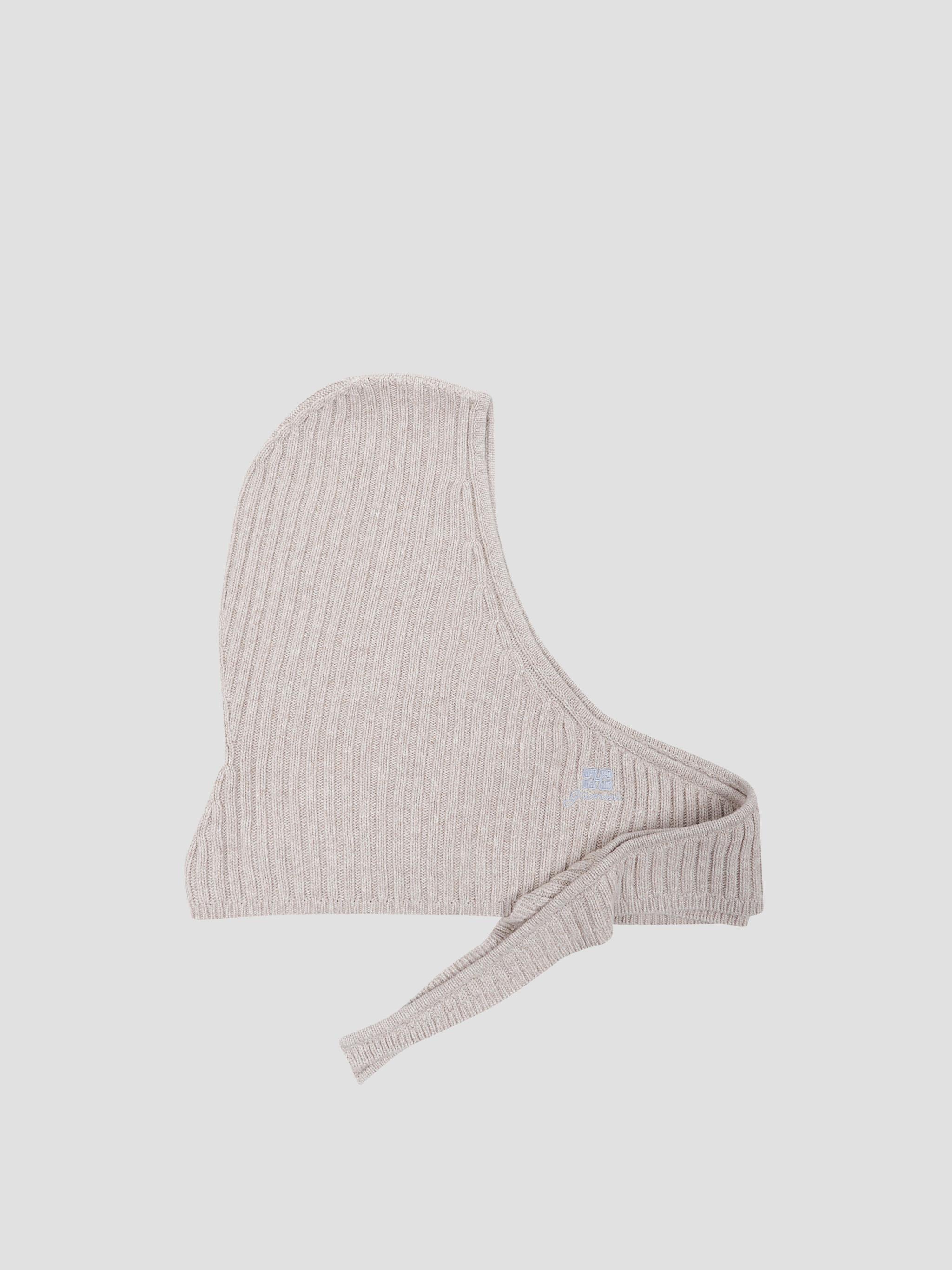 GANNI Core future wool knit balaclava – Macondo