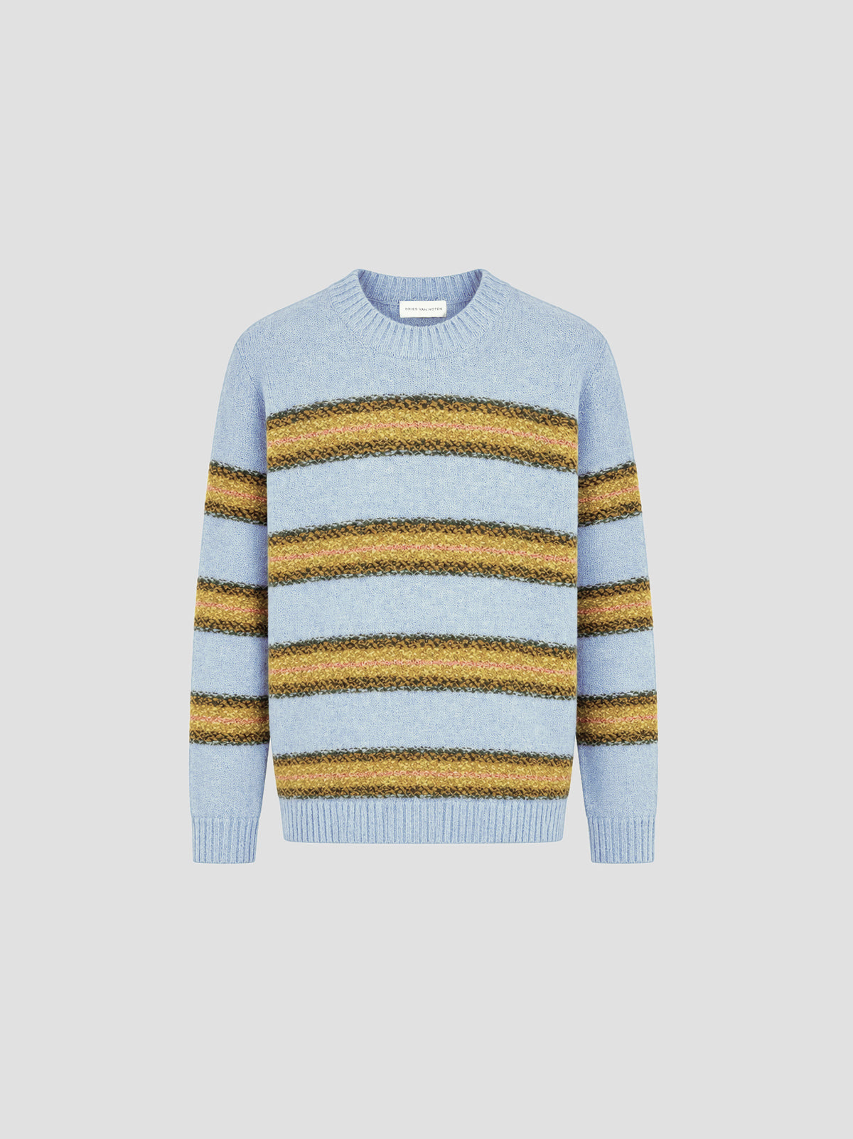 Jacquard wool sweater