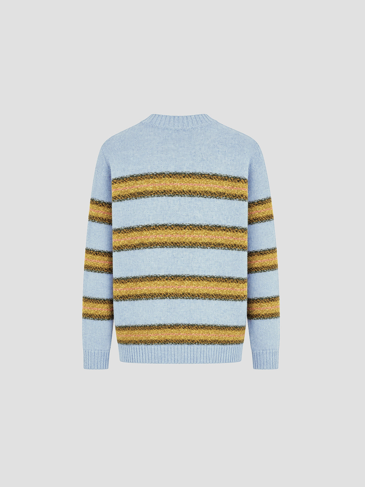 Jacquard wool sweater