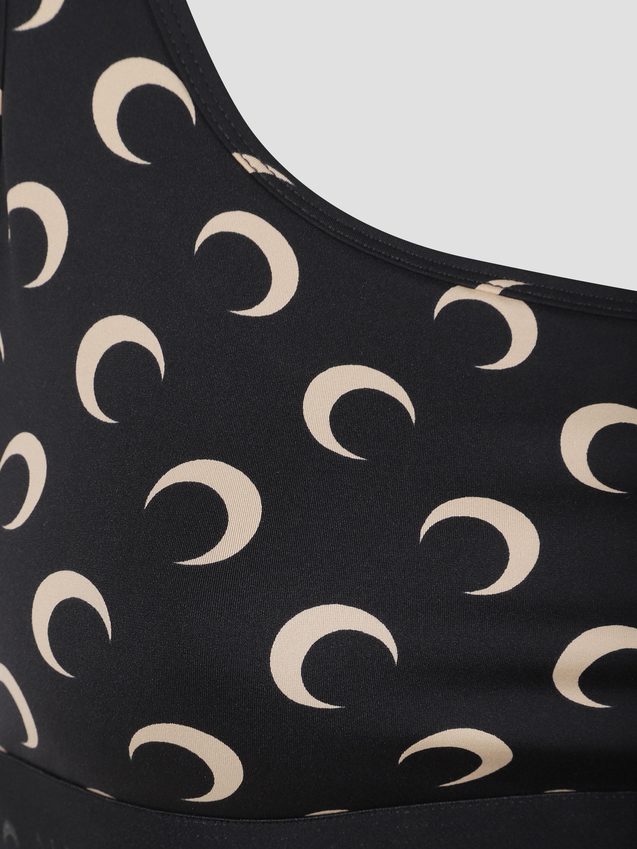 Moon printed sports bra