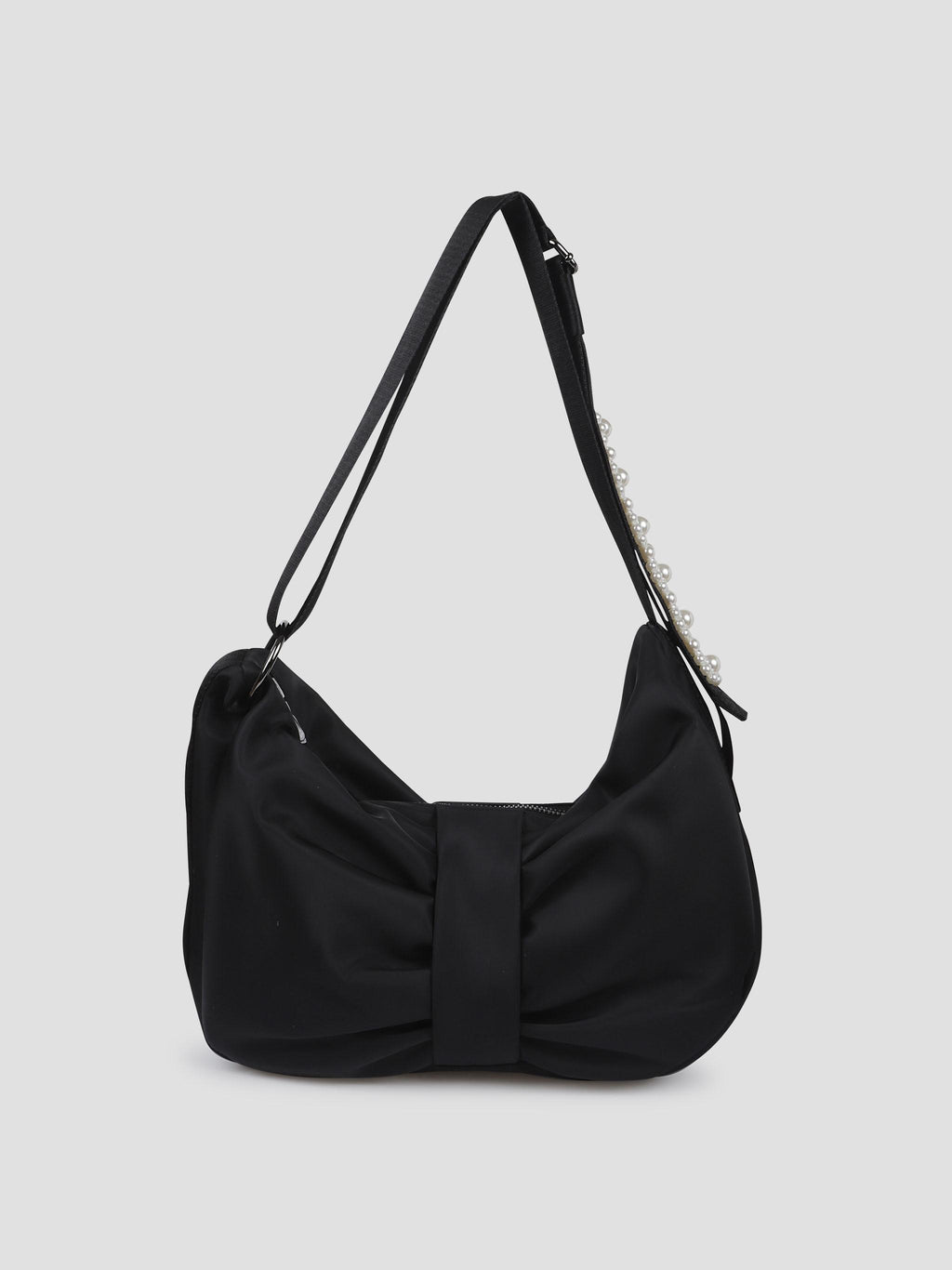 Sling bow bag w/ emb