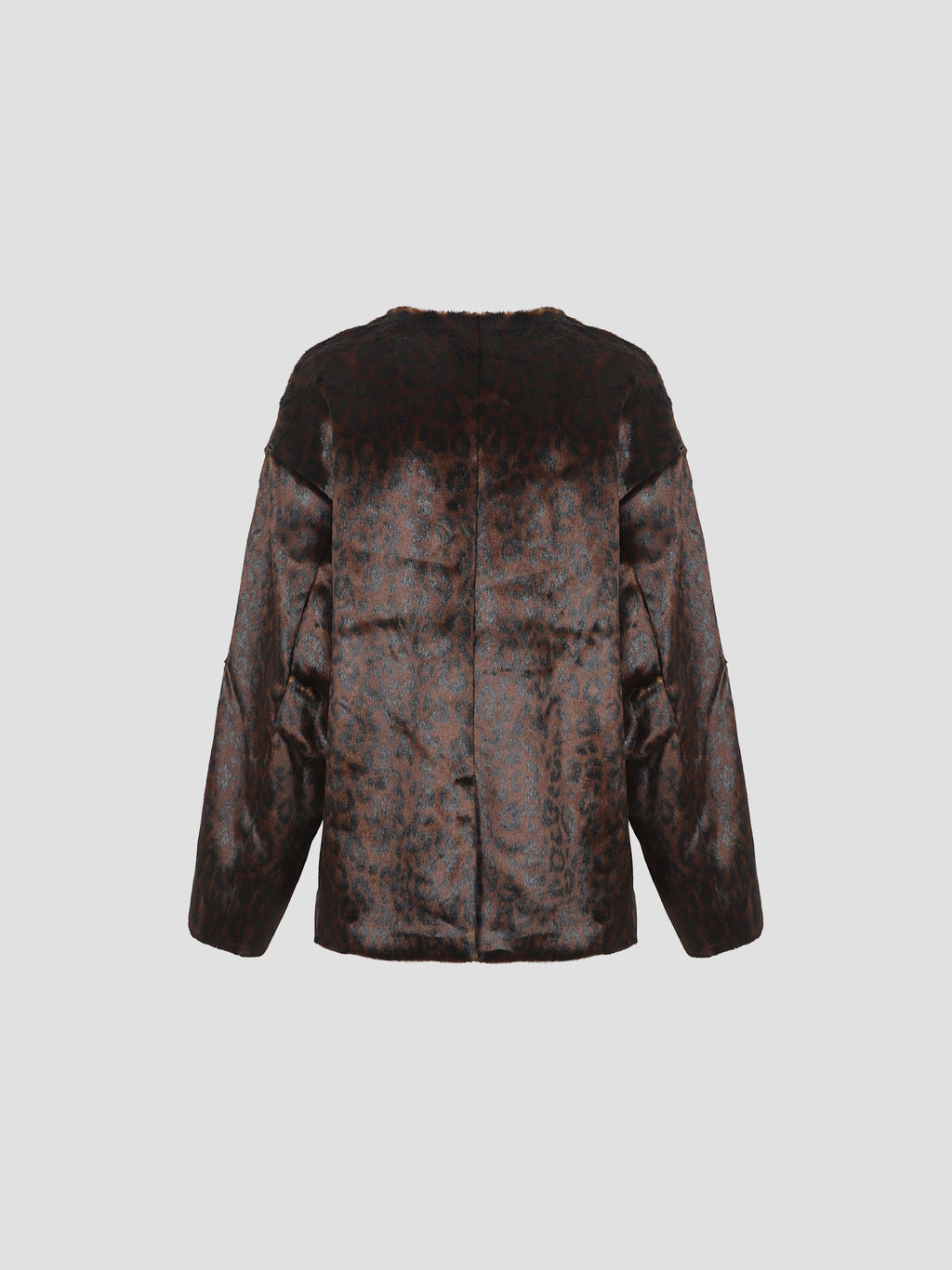 Valentina faux fur leopard jacket