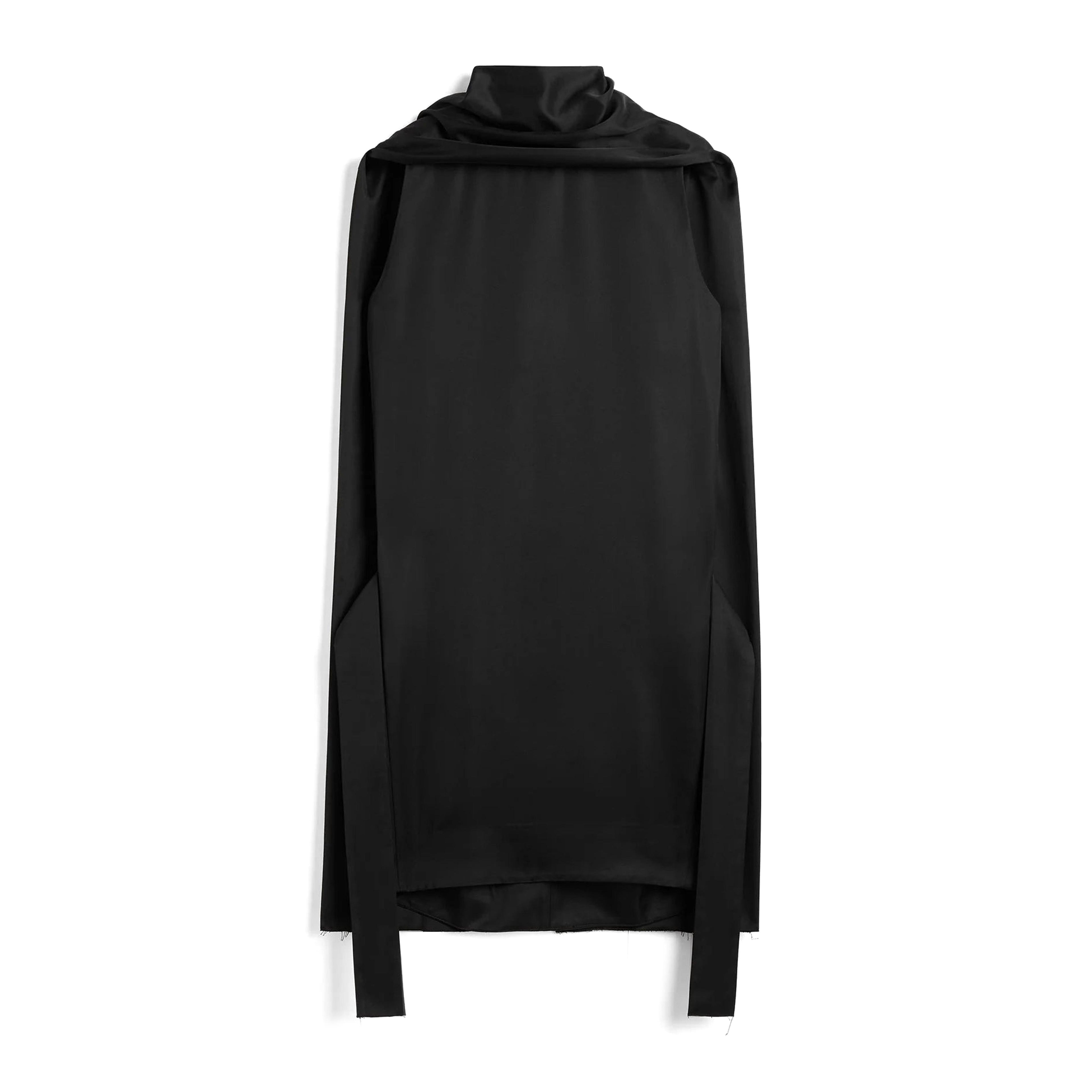 Cocoon scarf dress