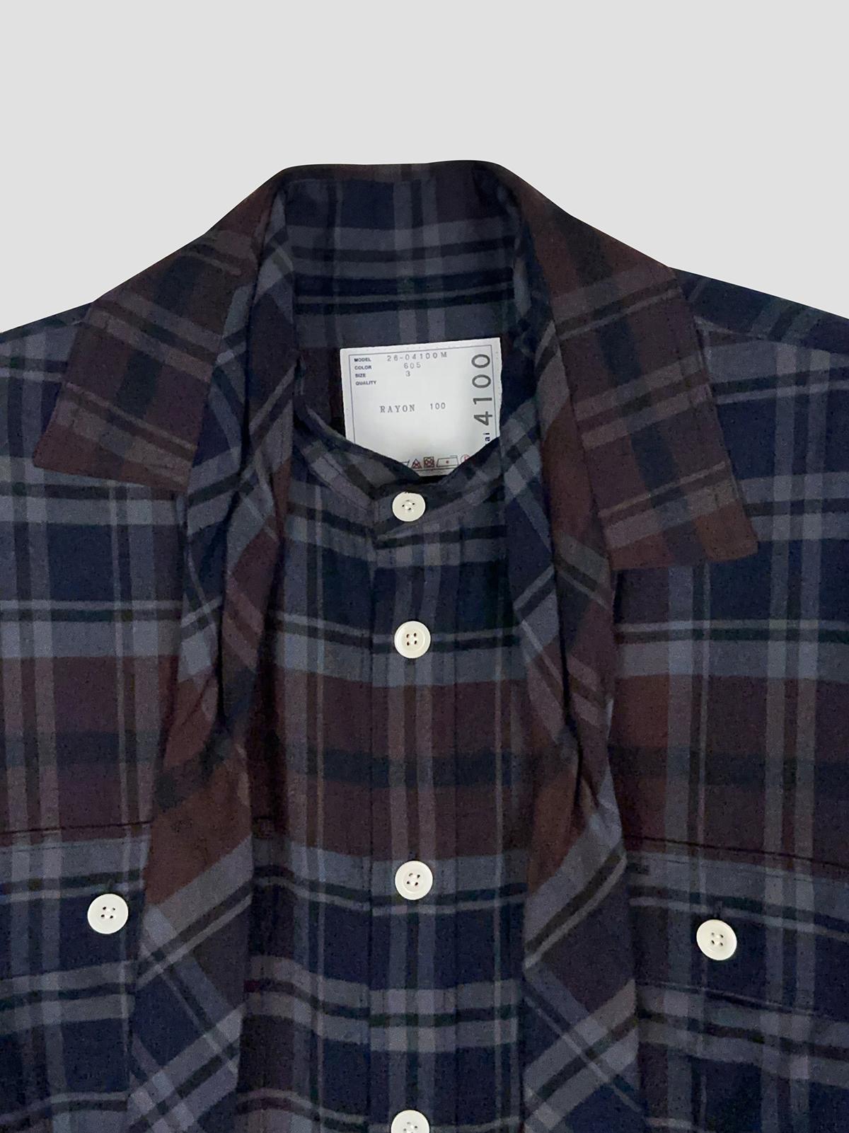 Plaid flannel shirt