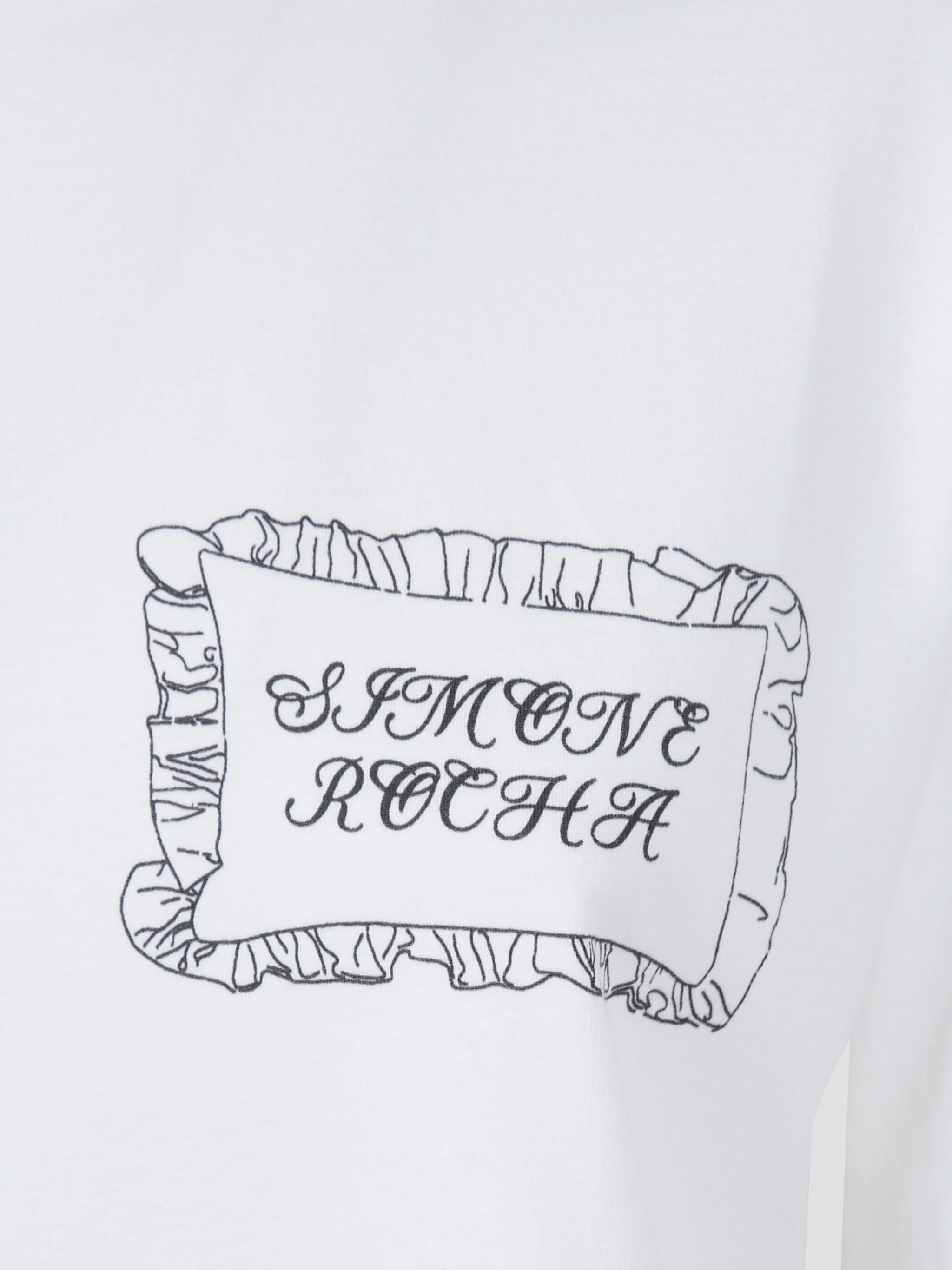 Pillowcase logo print long sleeve t-shirt