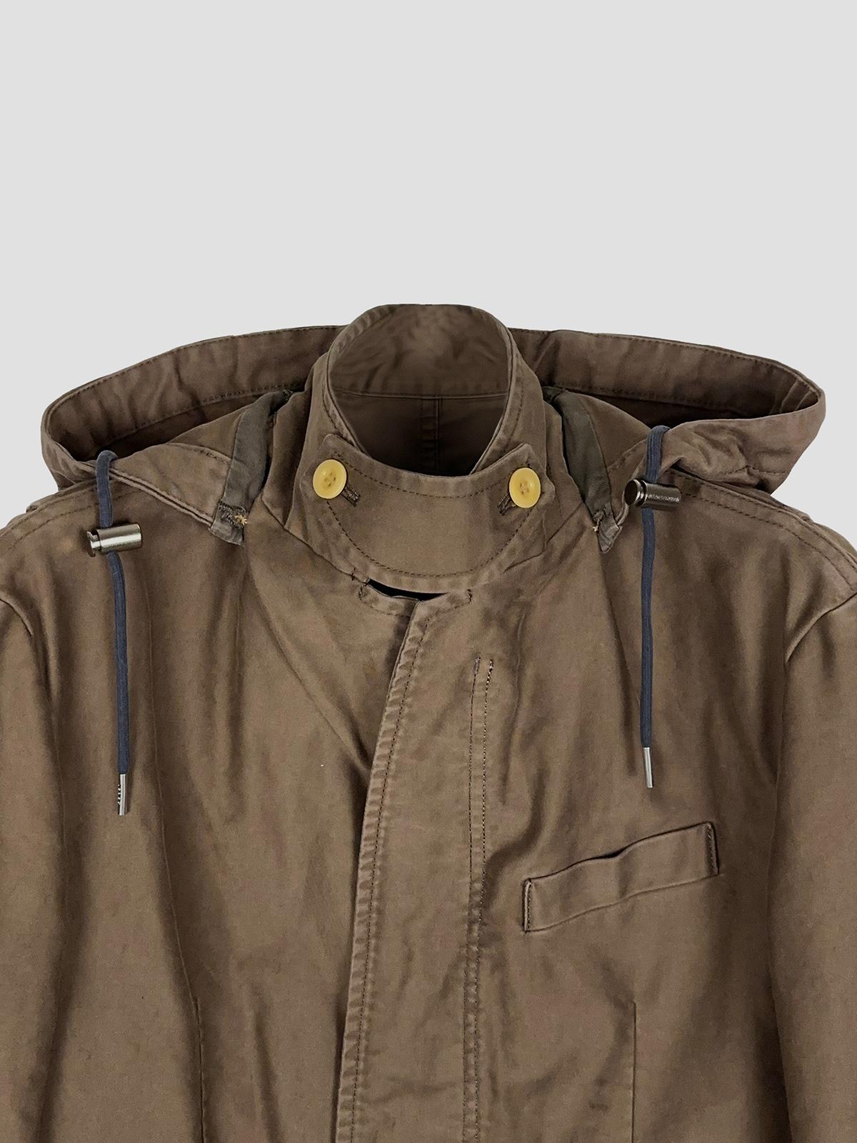 Sueded cotton jacket