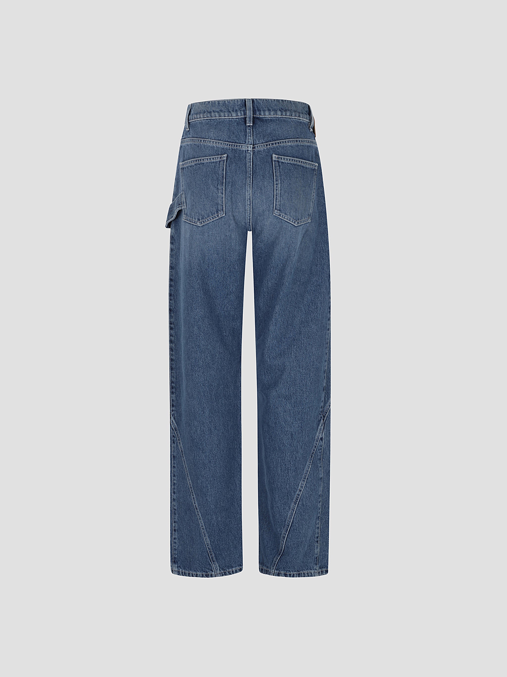 Twisted workwear jeans