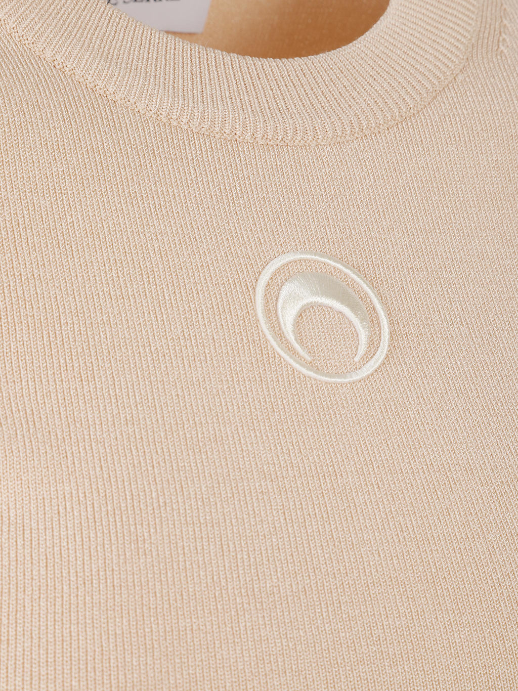 Moon logo knit sweater