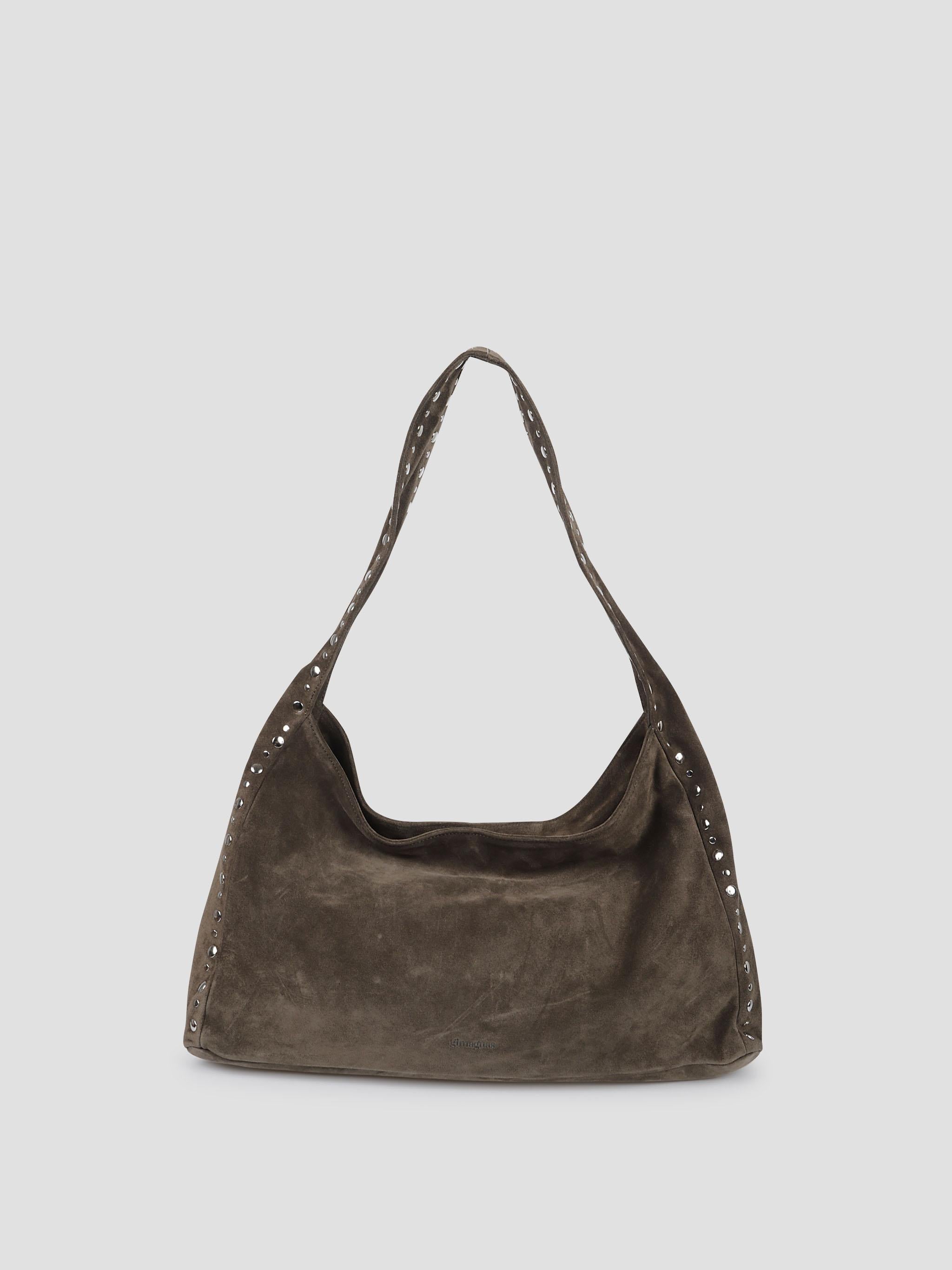 Maxi franca suede bag