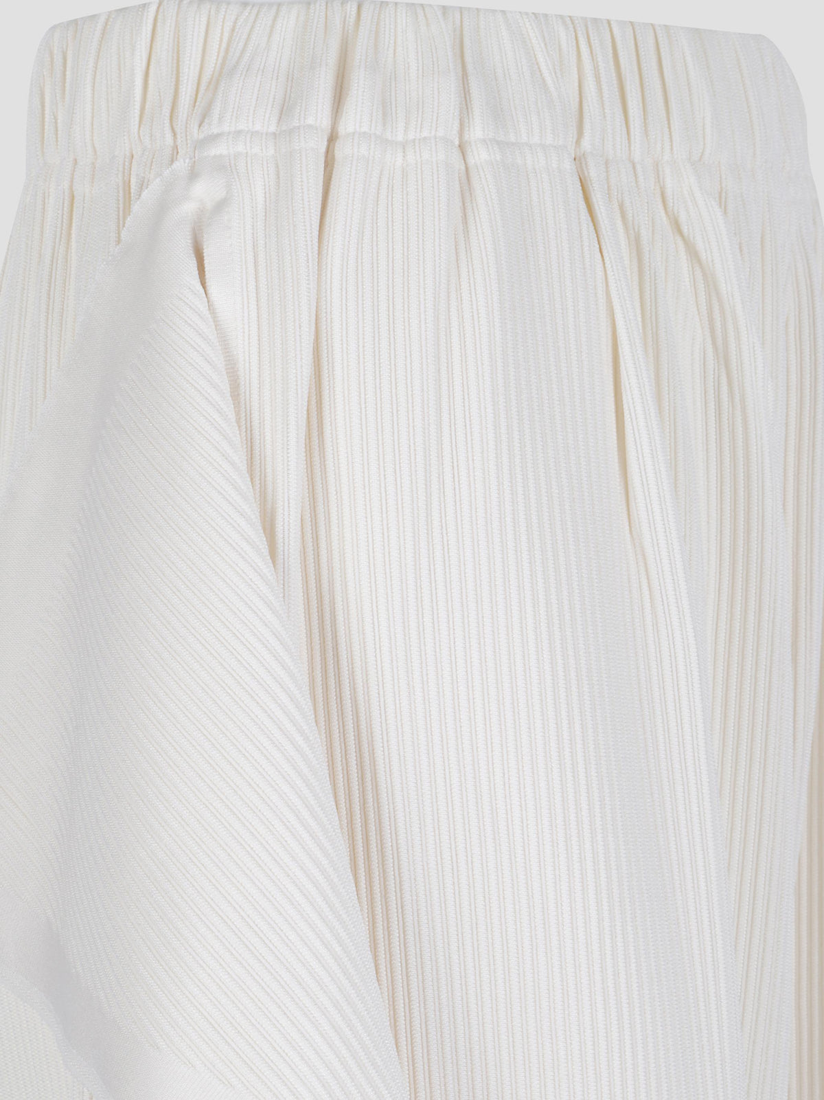 A-poc bottoms tapered knit trousers