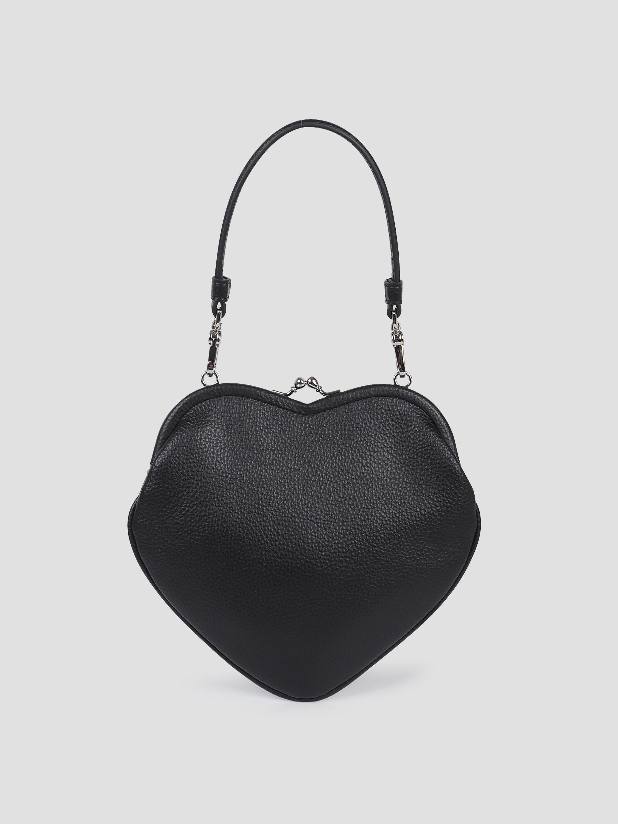 Belle heart frame purse