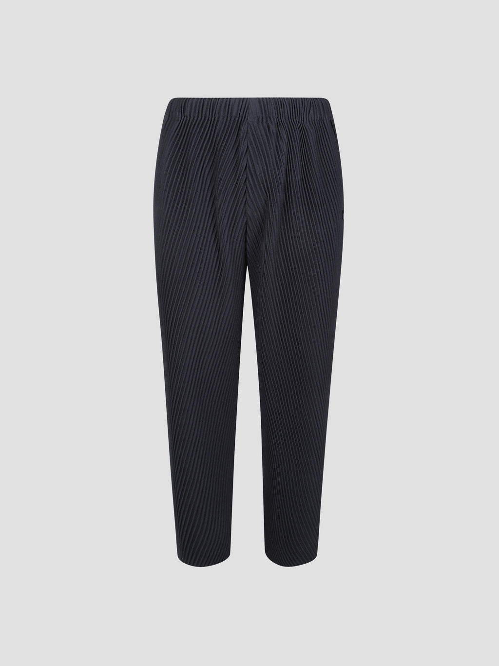 Slash pleated trousers