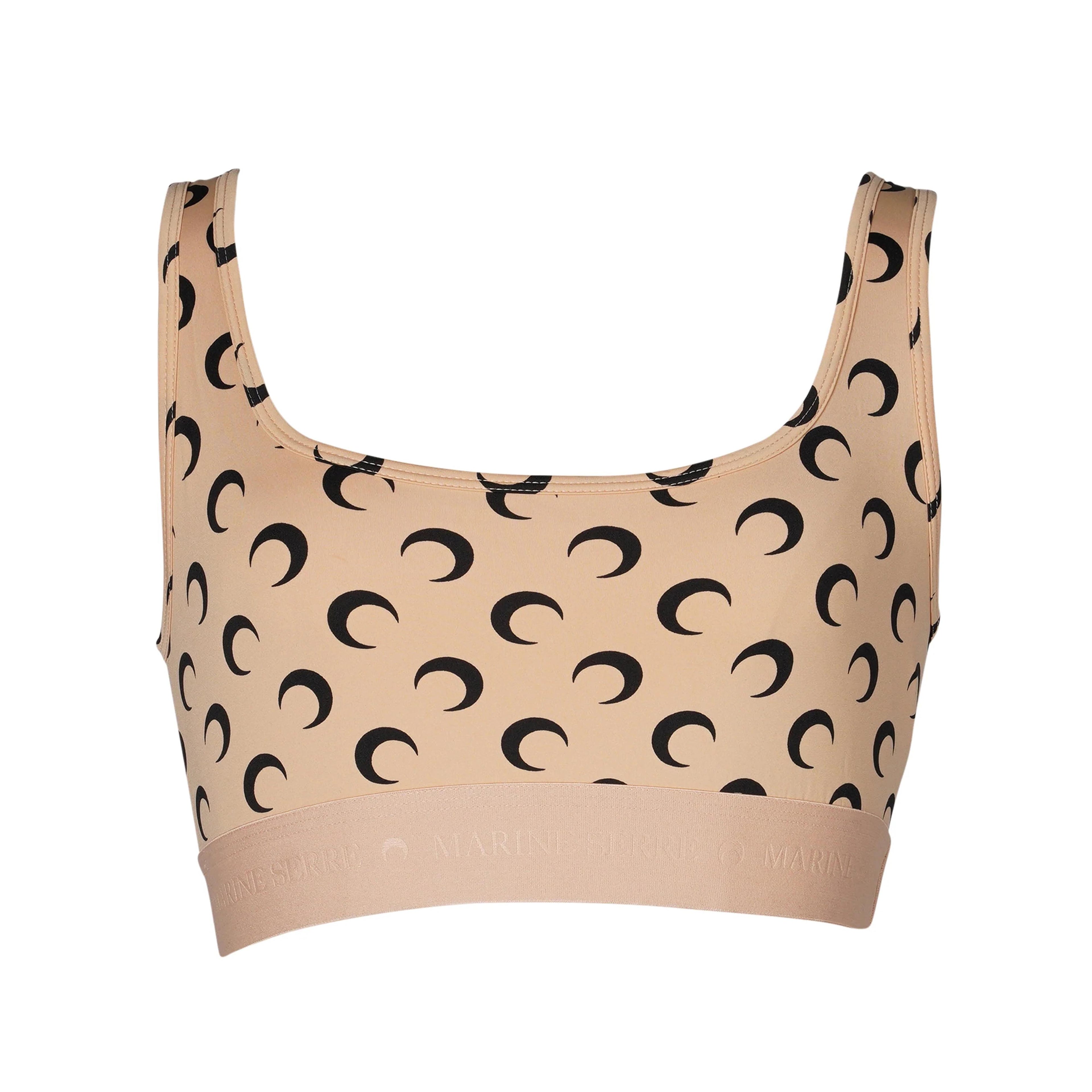 Moon printed sports bra