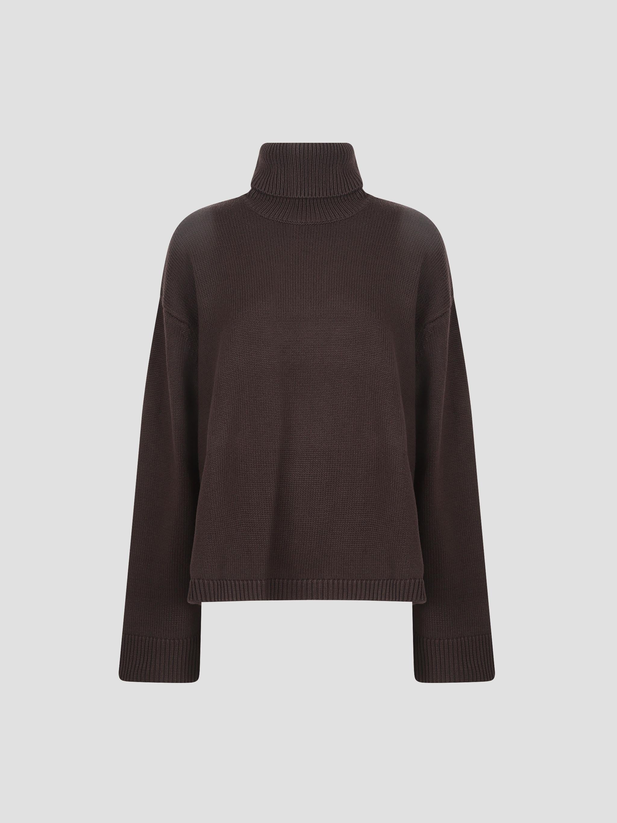 Rhea trapeze turtleneck