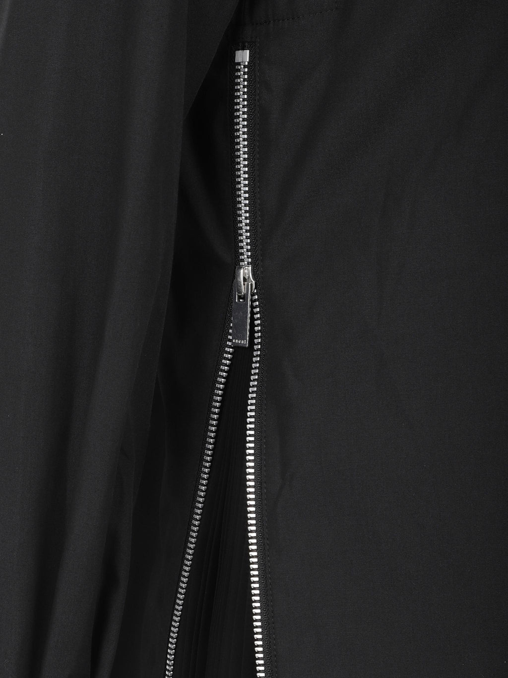 Poplin-chiffon shirt