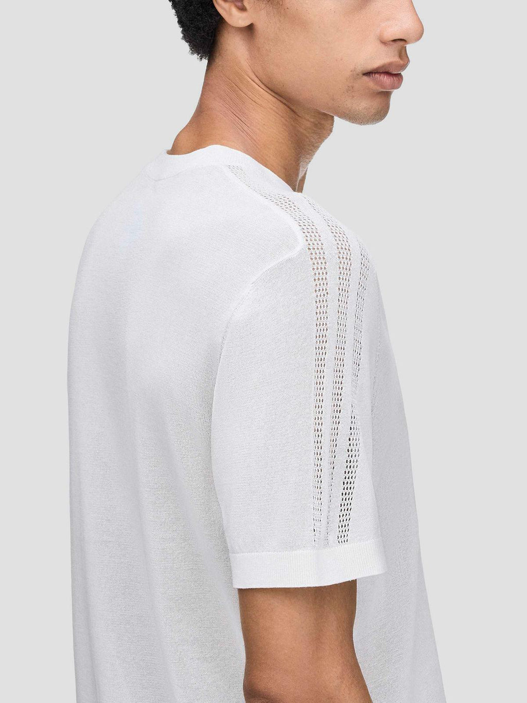 Wales bonner knit t-shirt chalk white