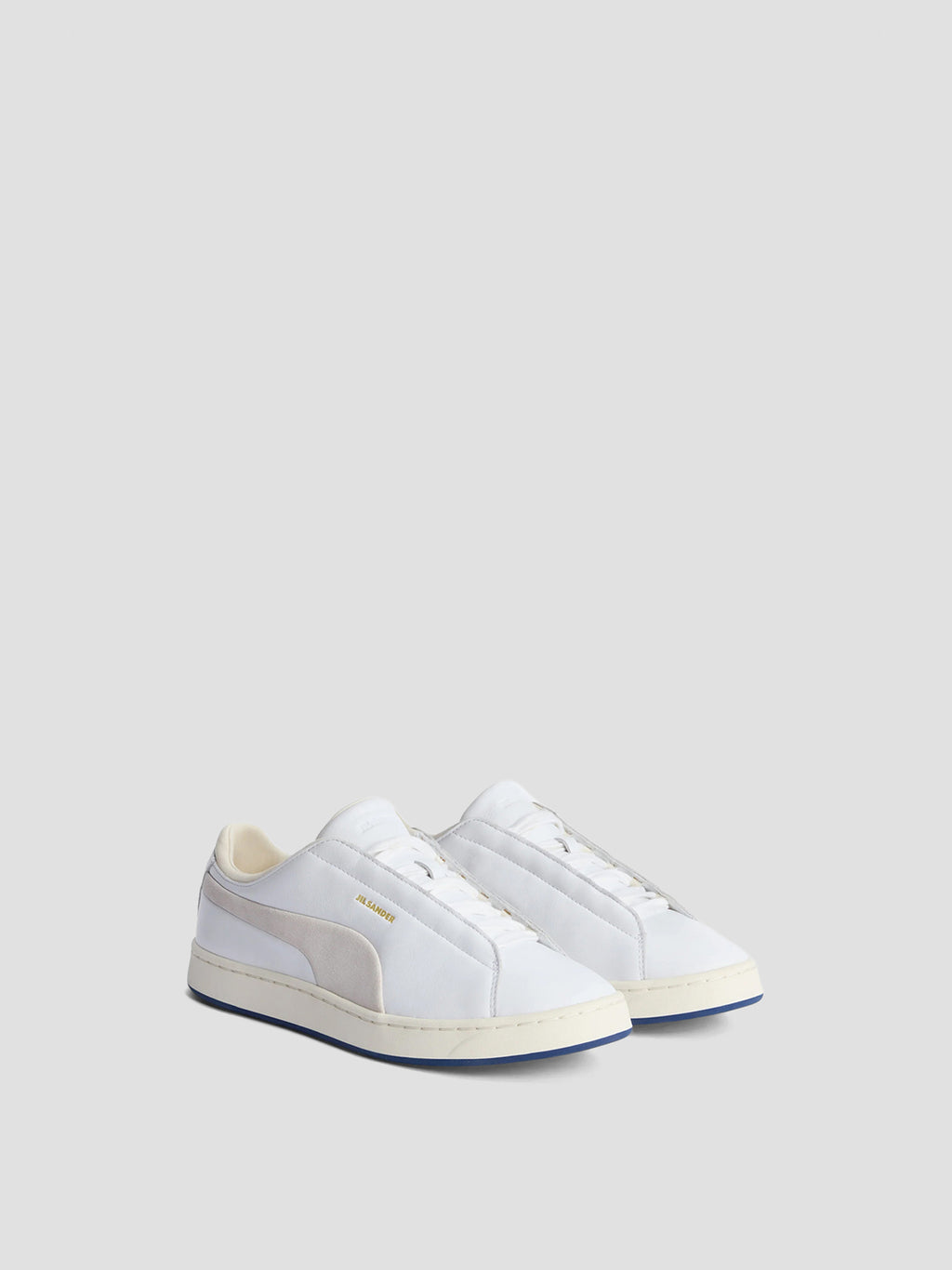 PUMA x Jil Sander Suede sneakers in white