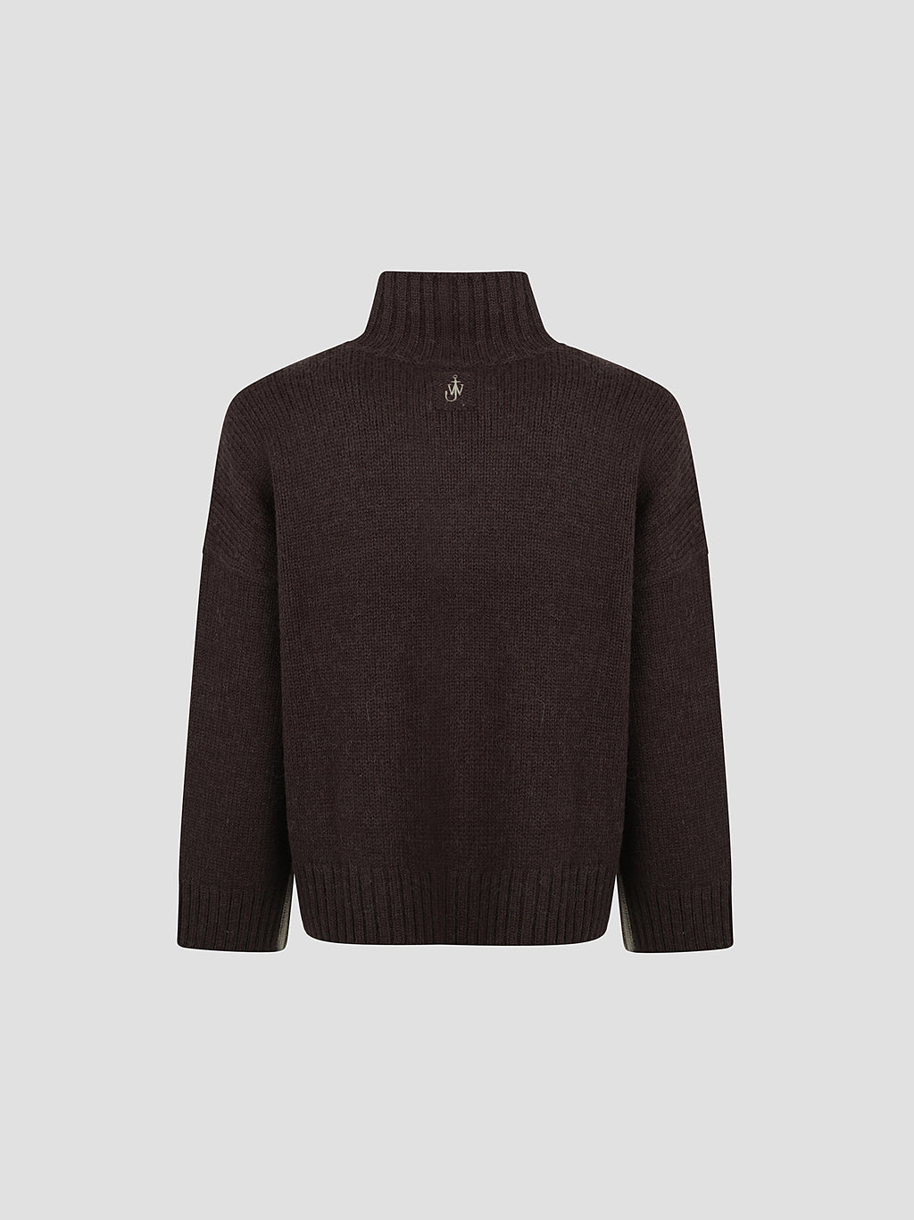 Two tone patch pocket jumper