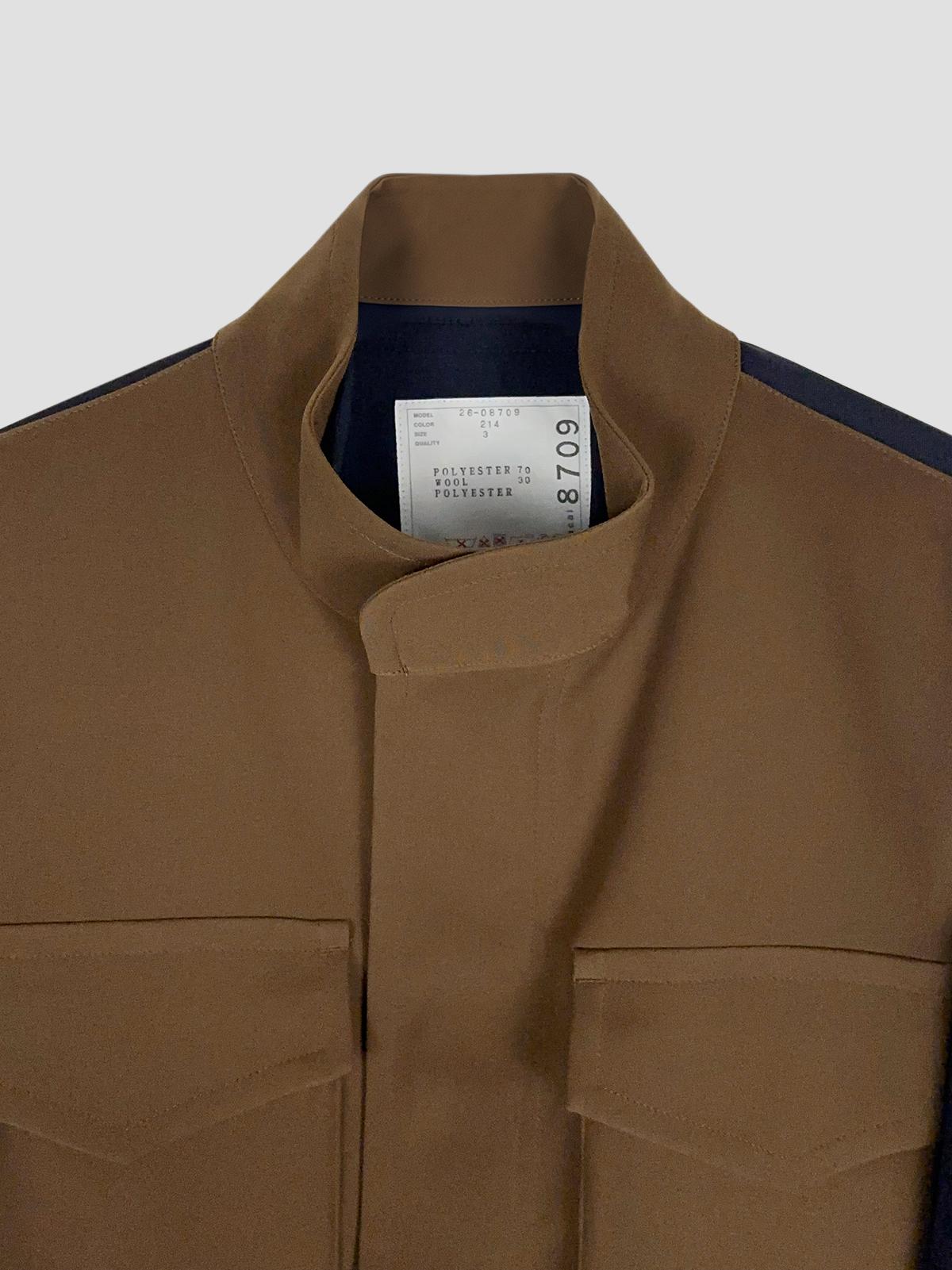 Suiting crepe shirt
