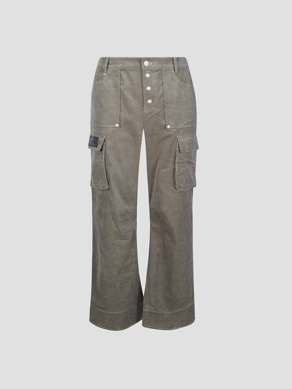 Grove flared corduroy trousers
