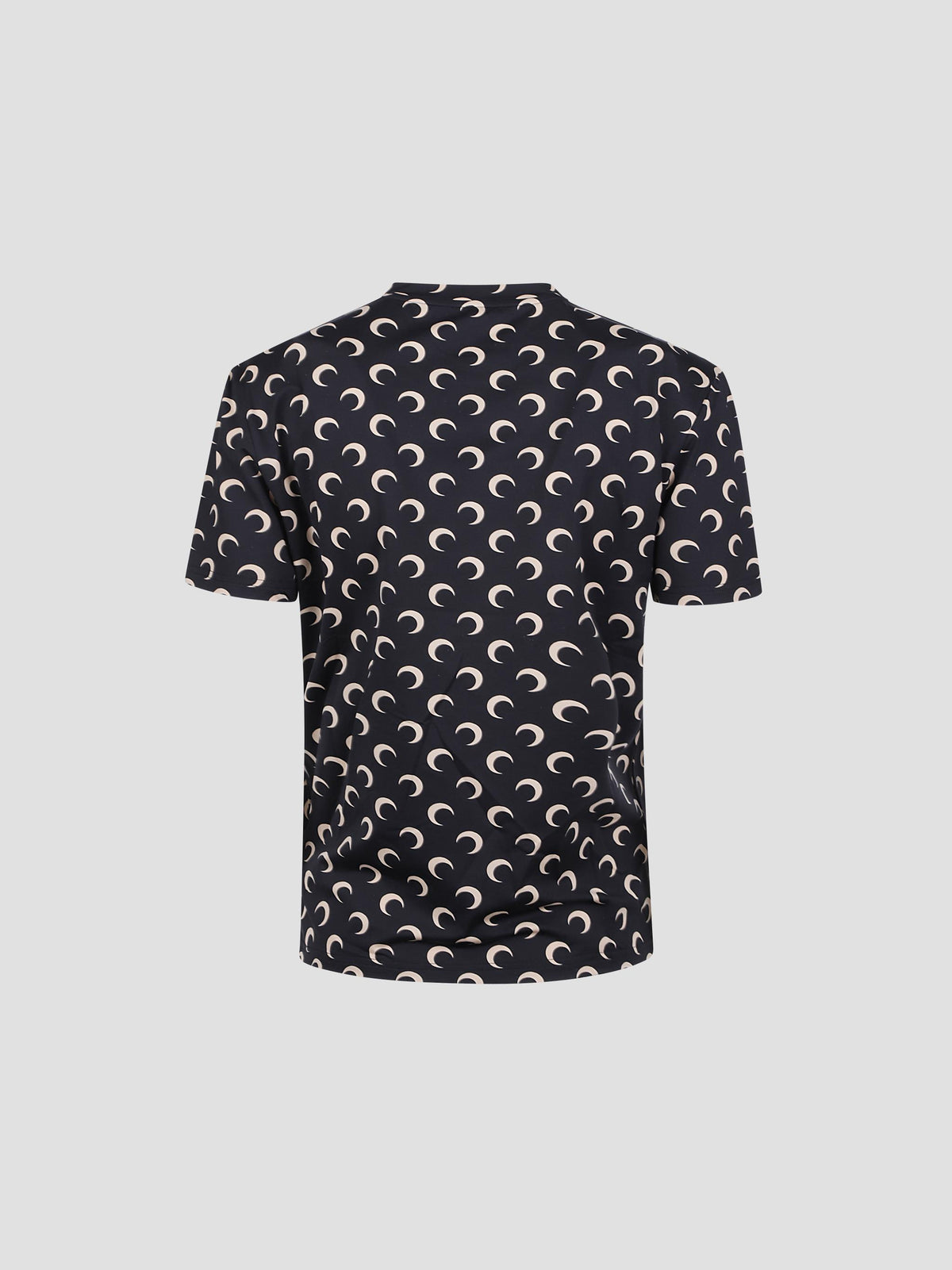 Moon printed crew-neck jersey top