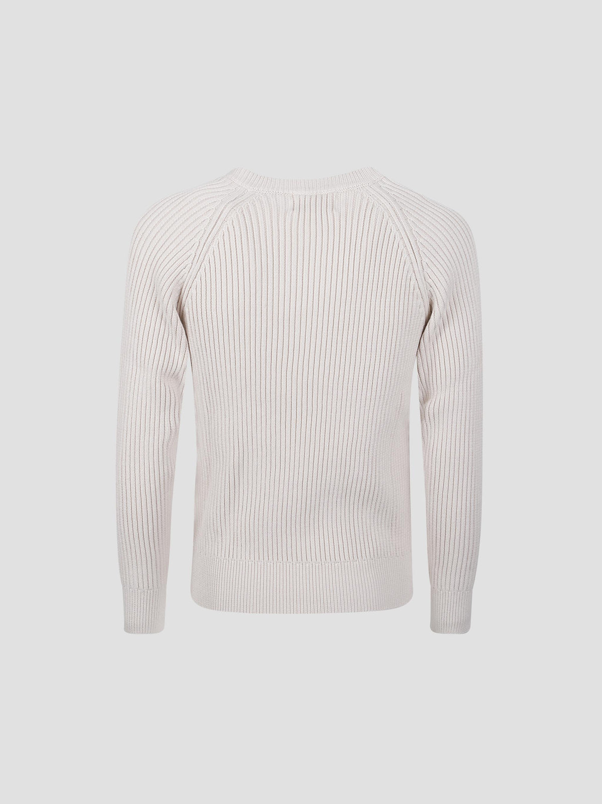 Pier snap-neck cotton sweater