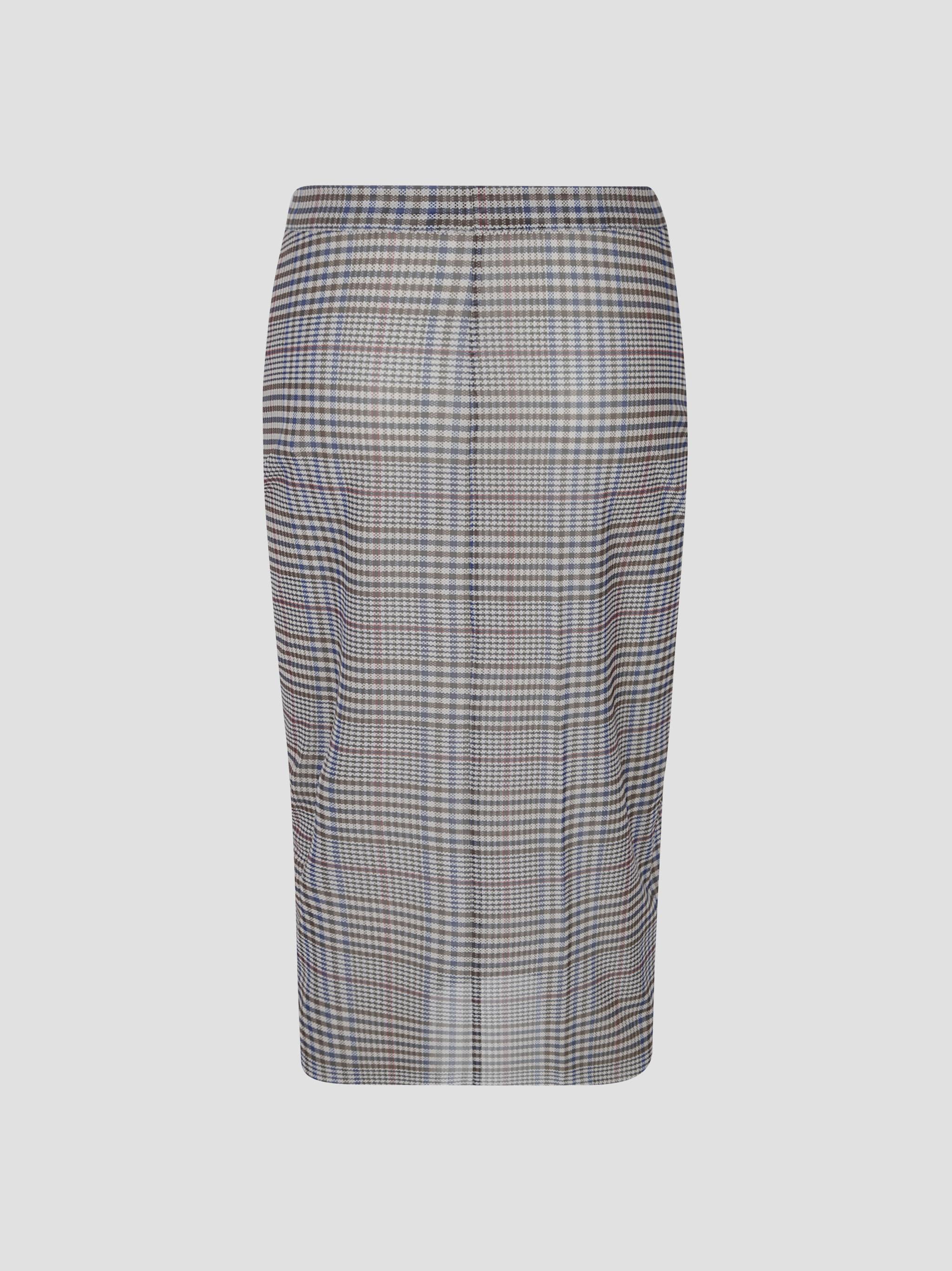 Aurora sheer mesh skirt