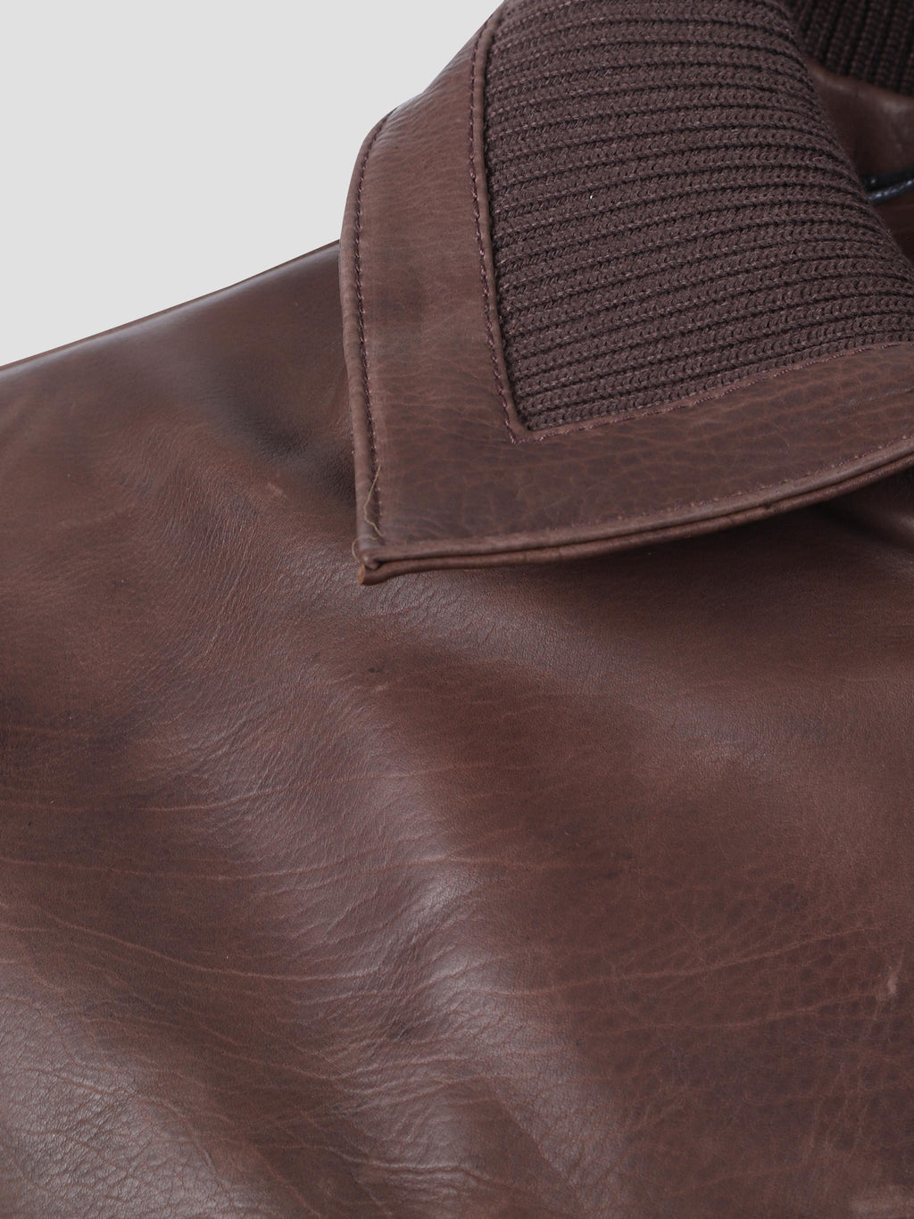 Brook leather bomber jacket