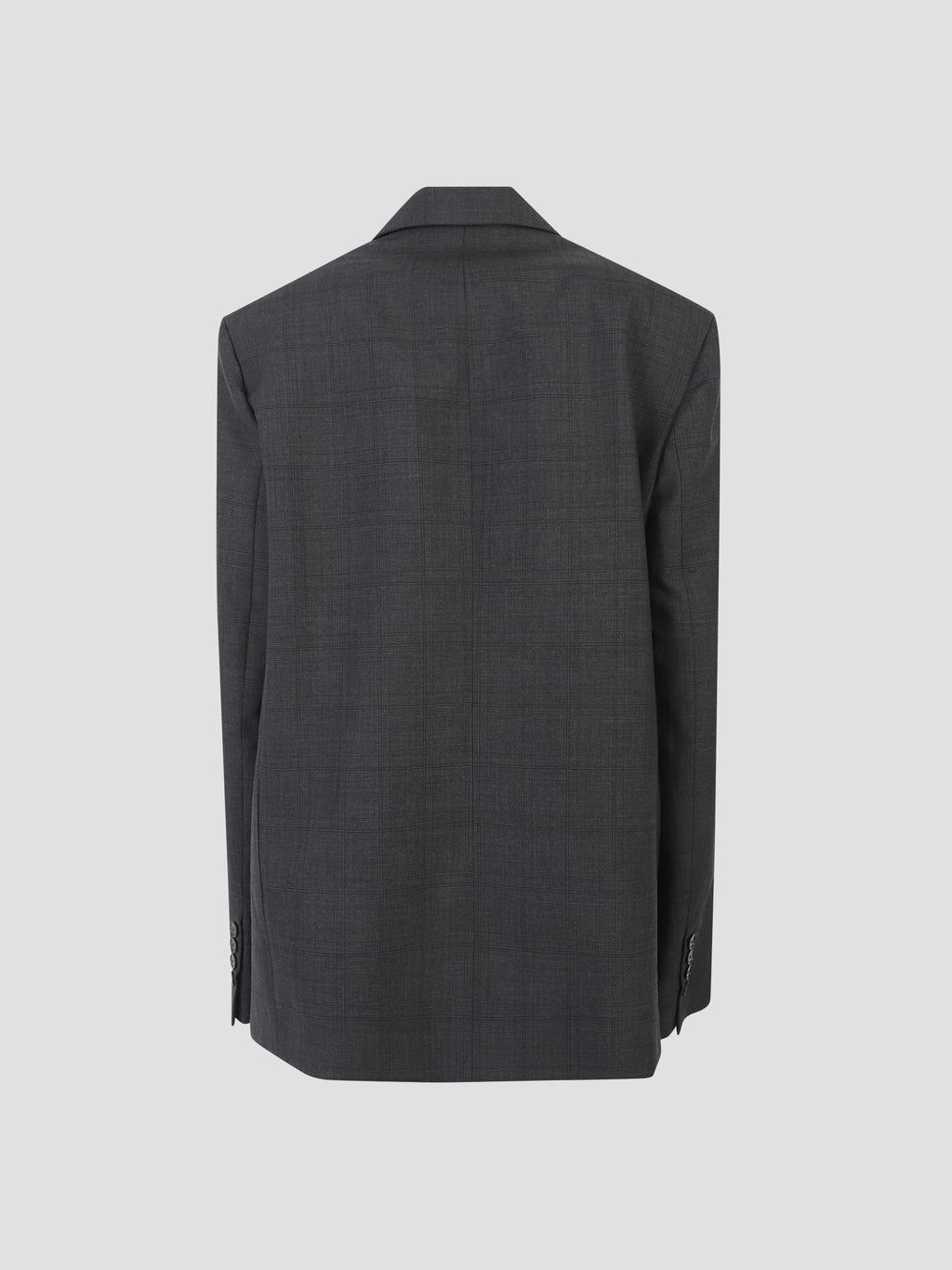 Newark plaid double breasted blazer