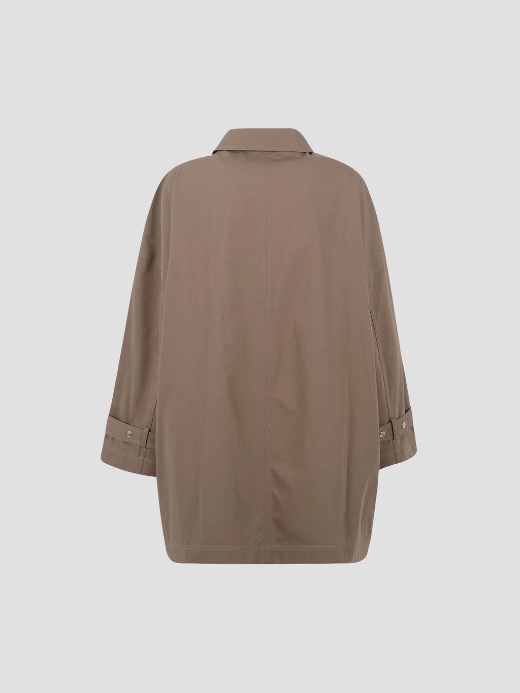 Oversized trench jacket