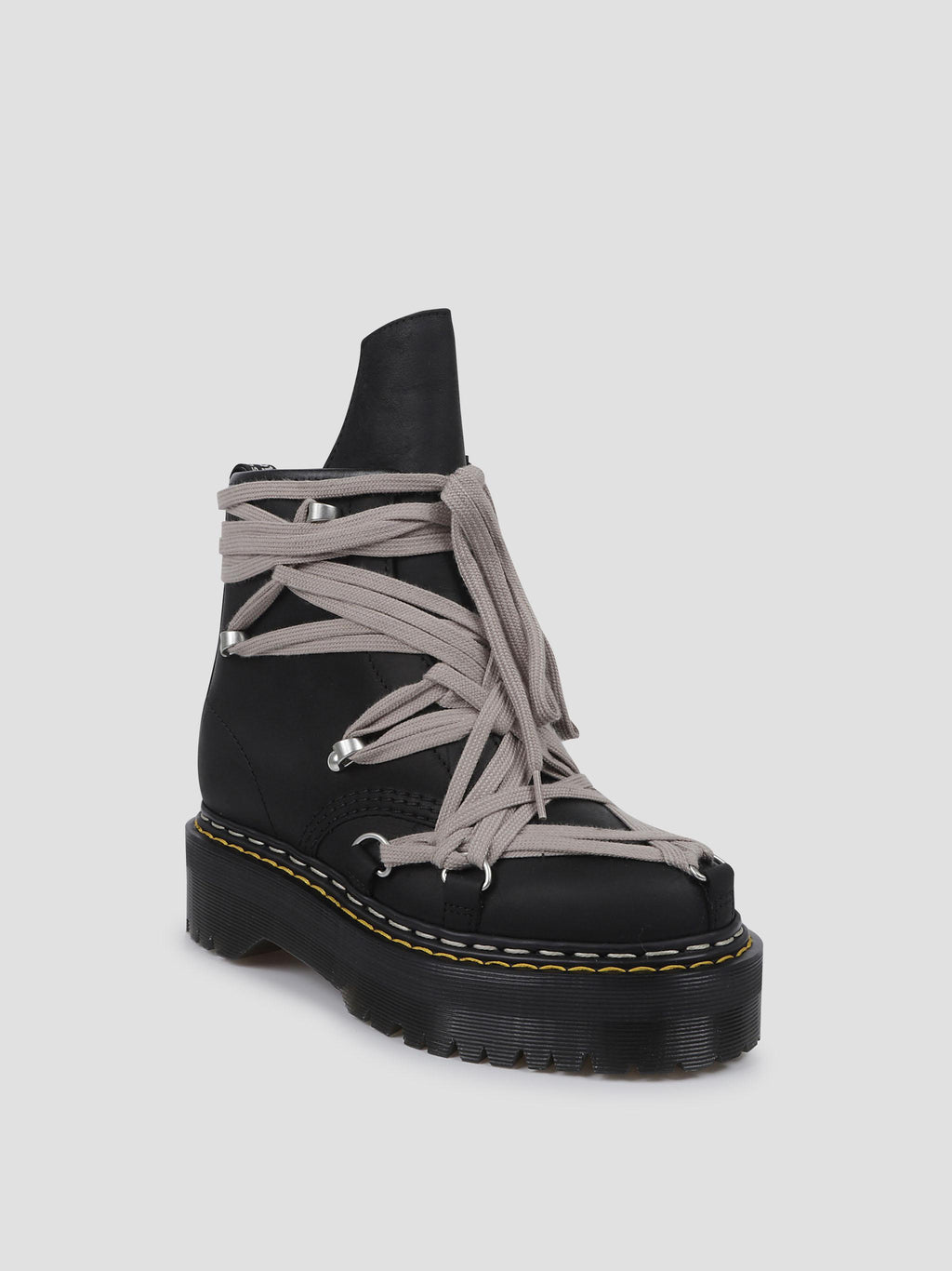 Rick owens dr martens quad sole megalace boot