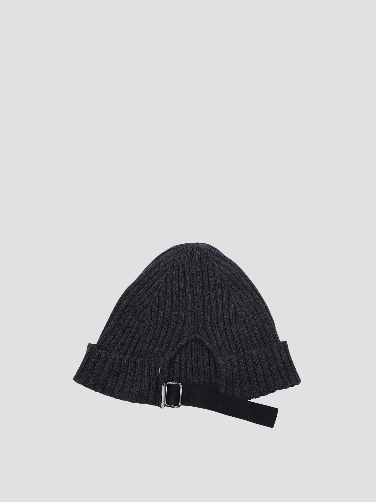 Oria adjustable ribbed beanie
