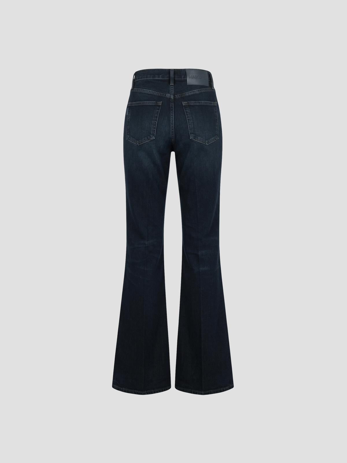 Flora blue black jeans
