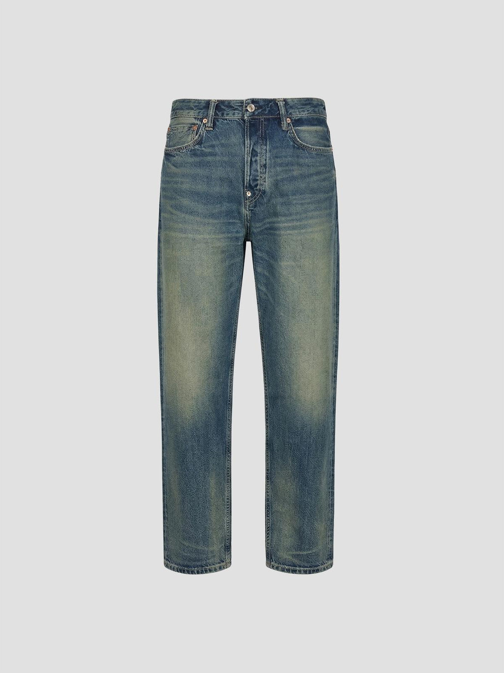 Evisu Ht 7 pocket washed jeans