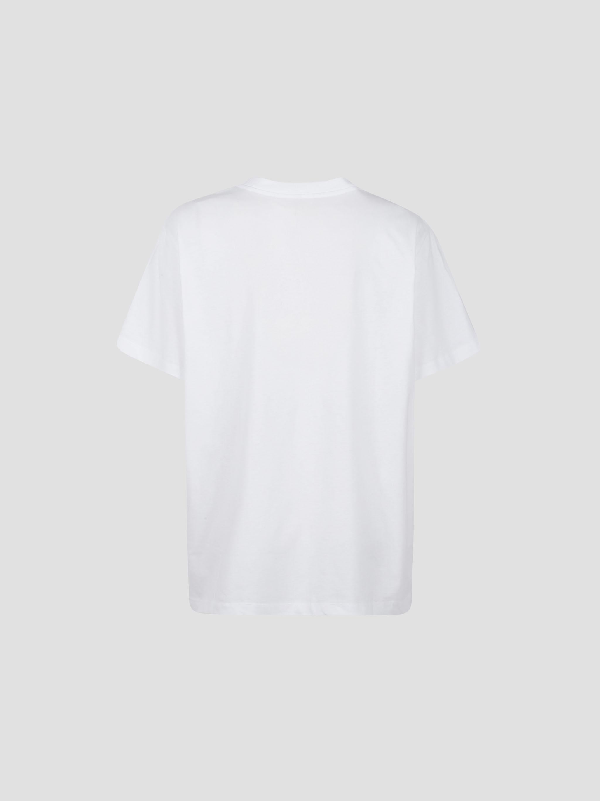 Basic jersey cherry relaxed t-shirt