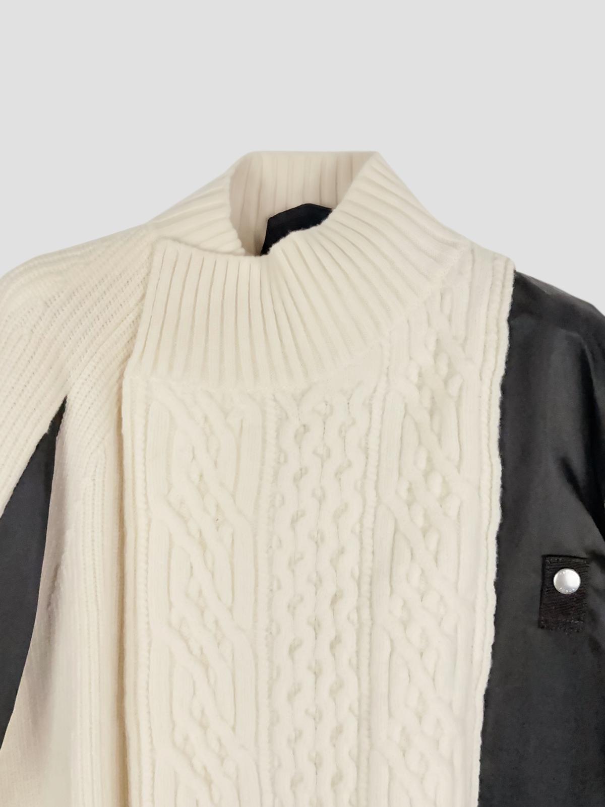 Nylon twill  blouson