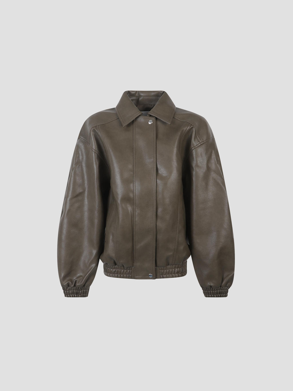 Prescott faux leather jacket