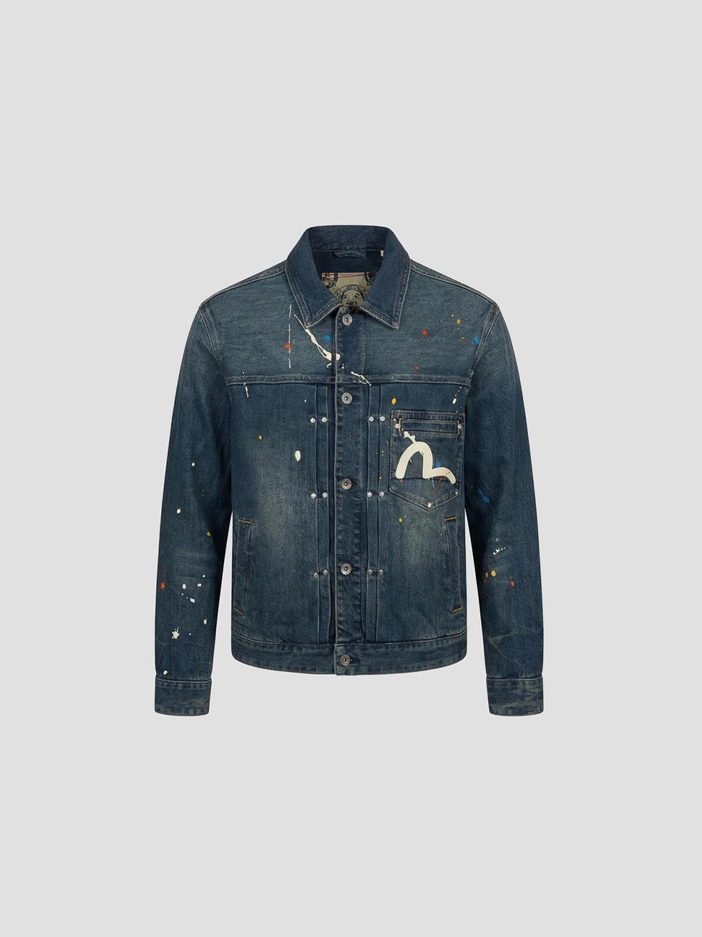 Evisu Ht daicock printed denim