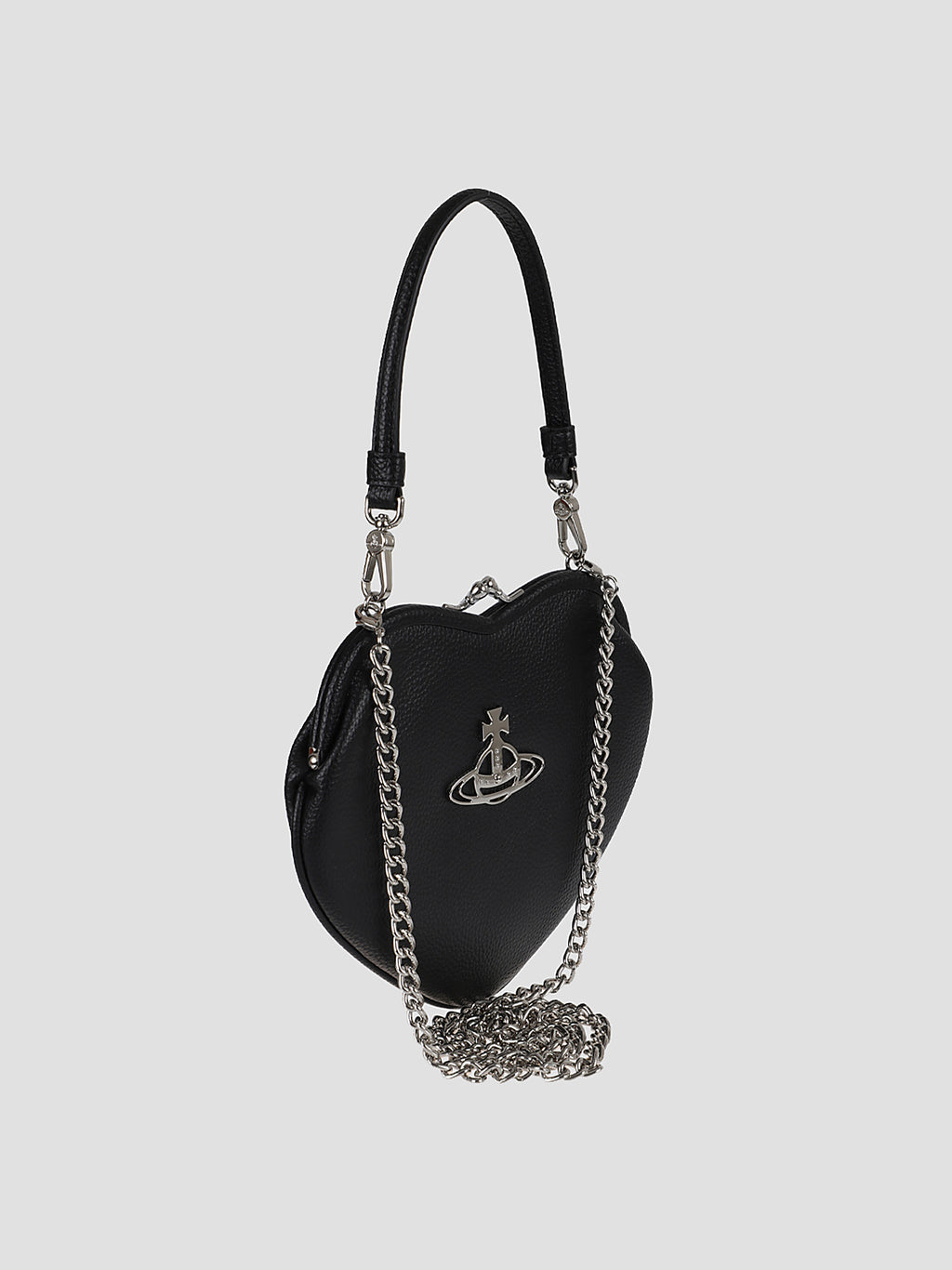 Belle heart frame purse