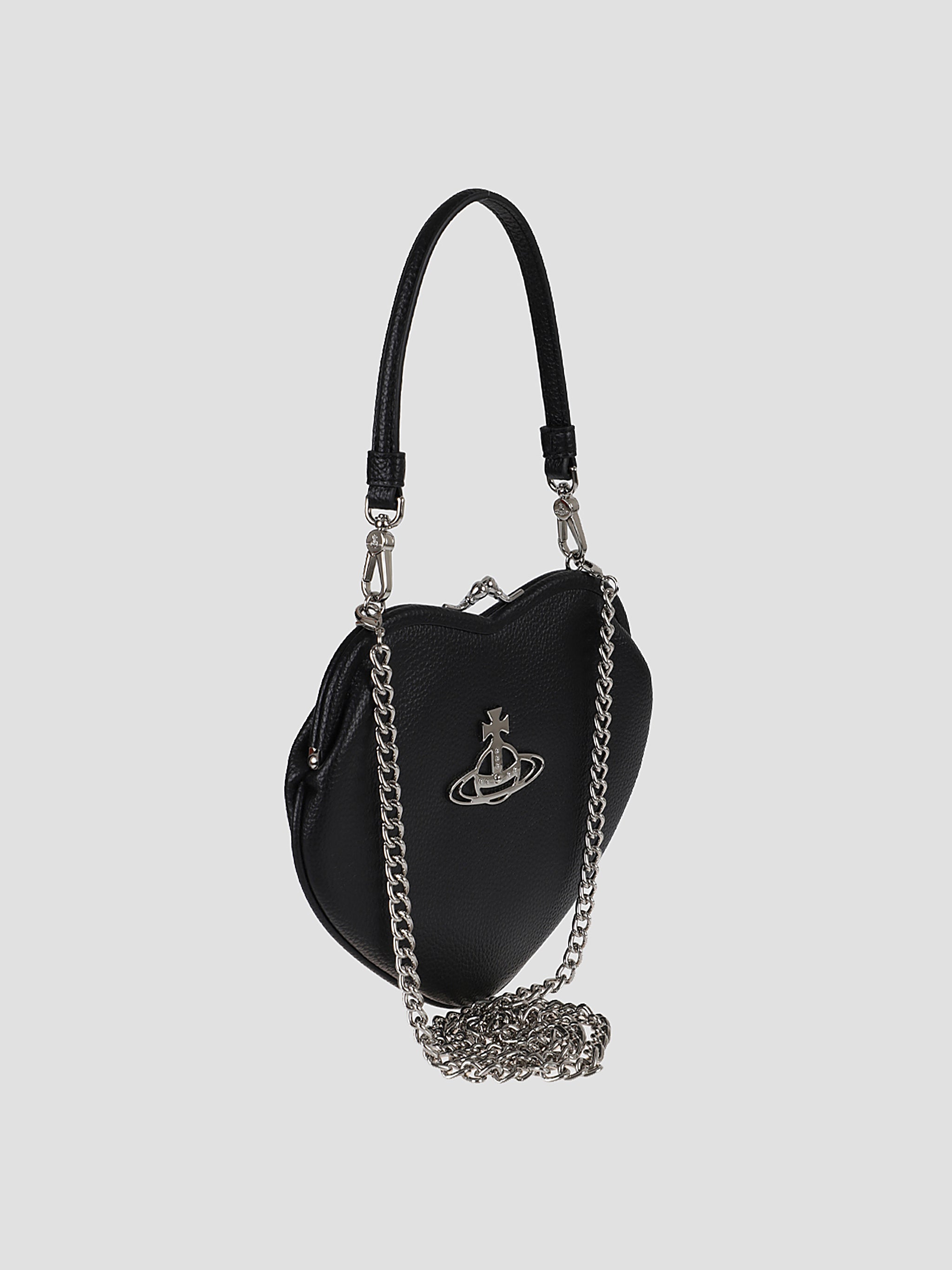 Belle heart frame purse