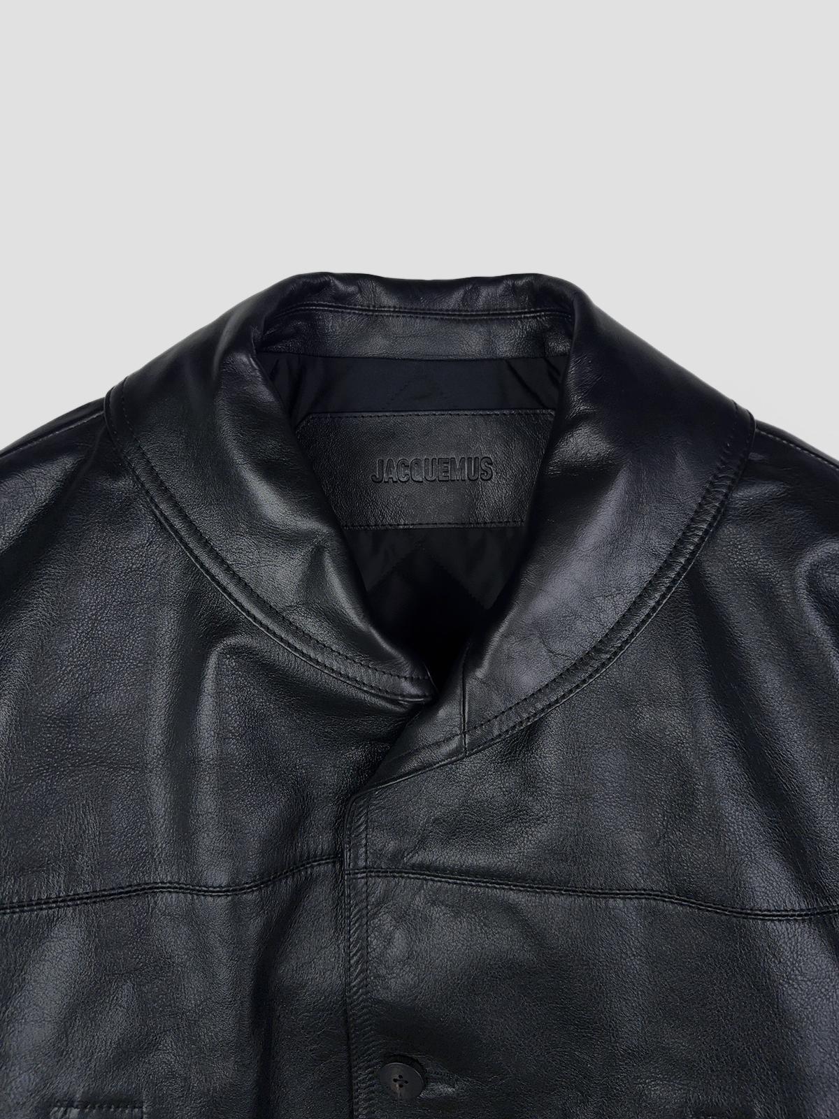 La veste gardian cuir