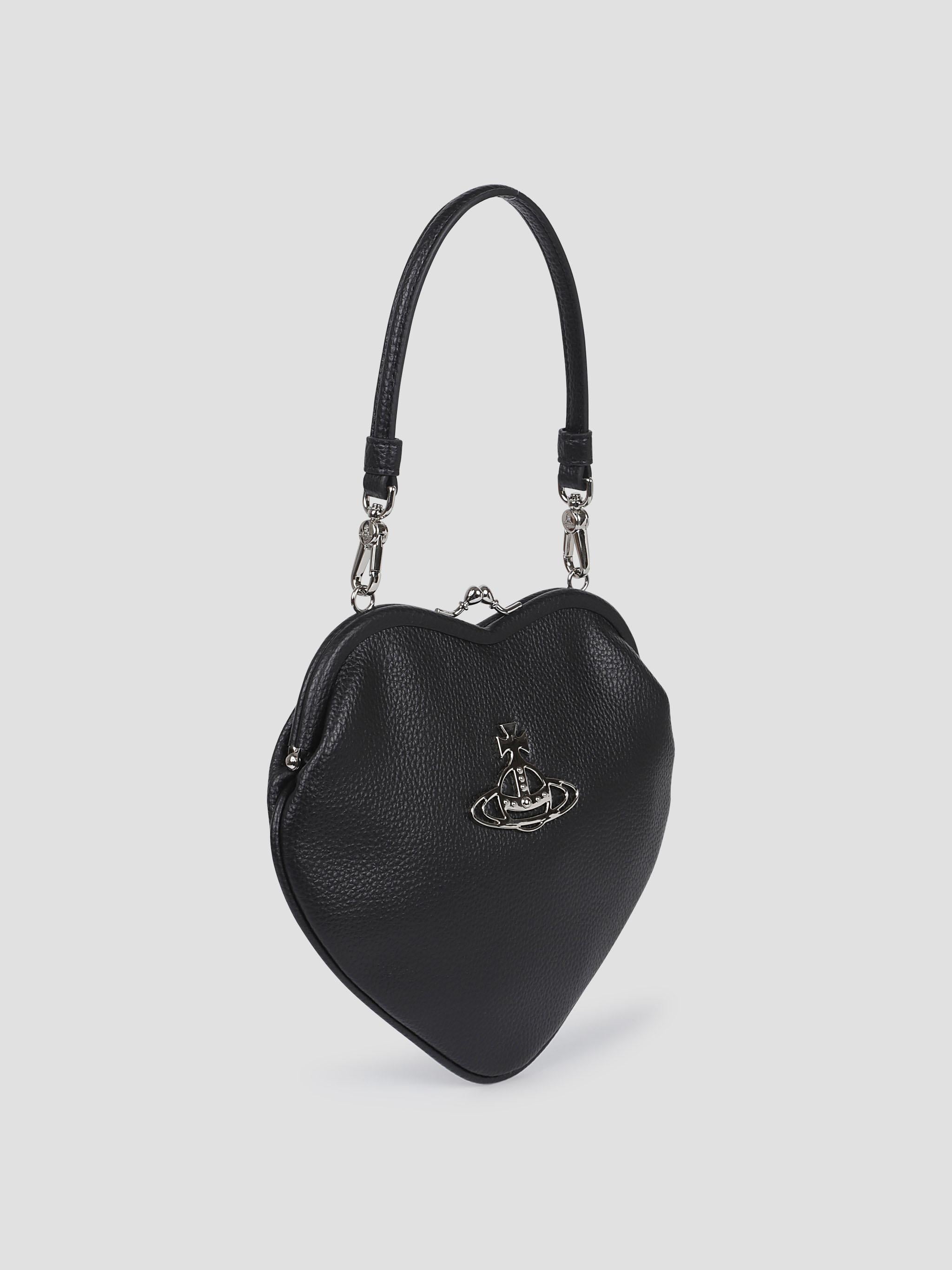 Belle heart frame purse