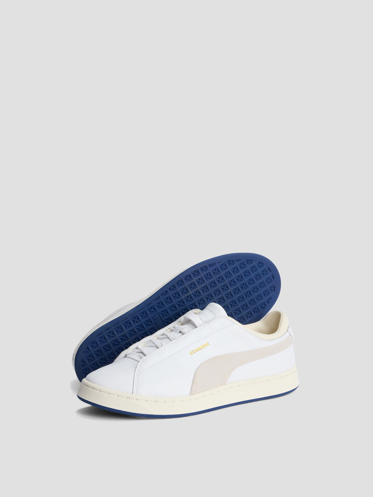 PUMA x Jil Sander Suede sneakers in white