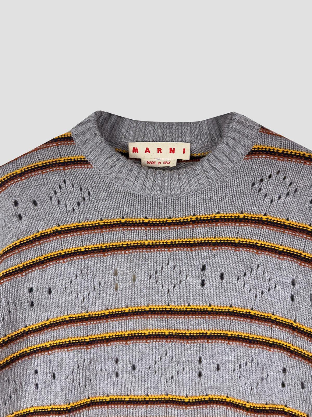 Embroidered cashmere sweater