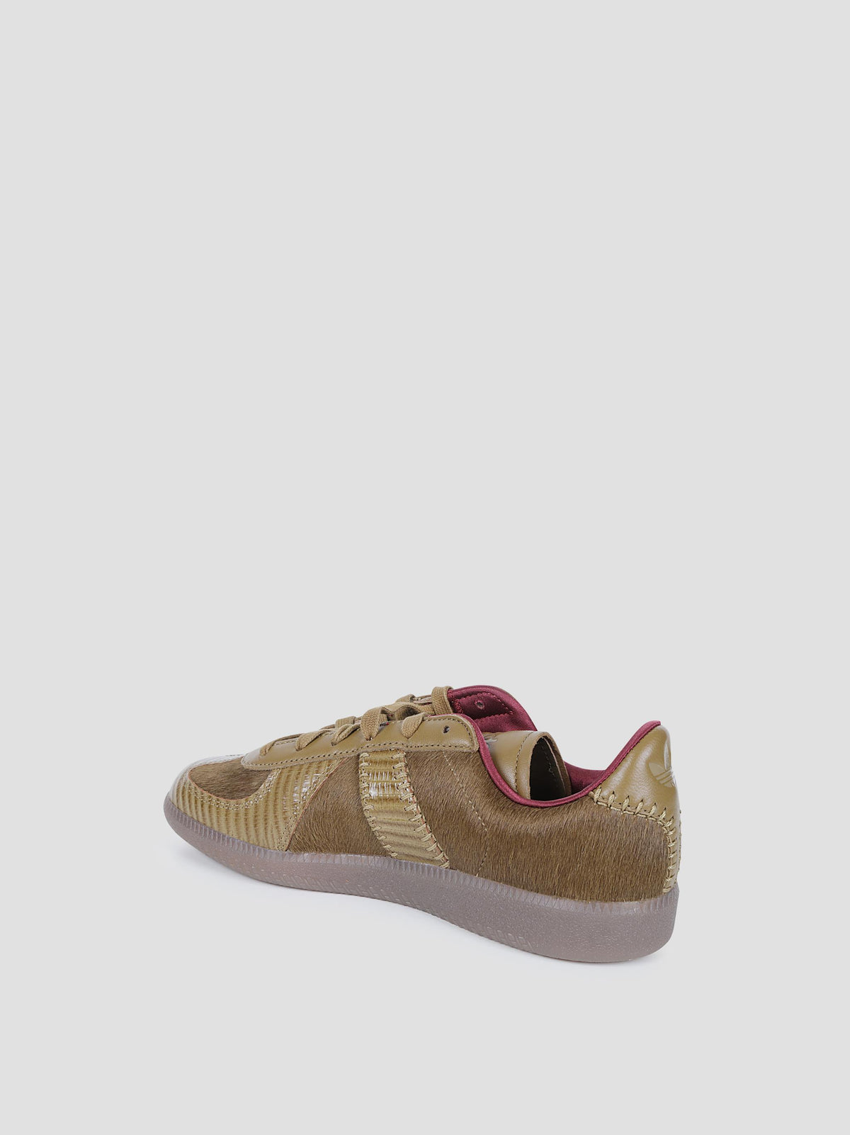 Wales bonner bw army pony hair sneakers khaki
