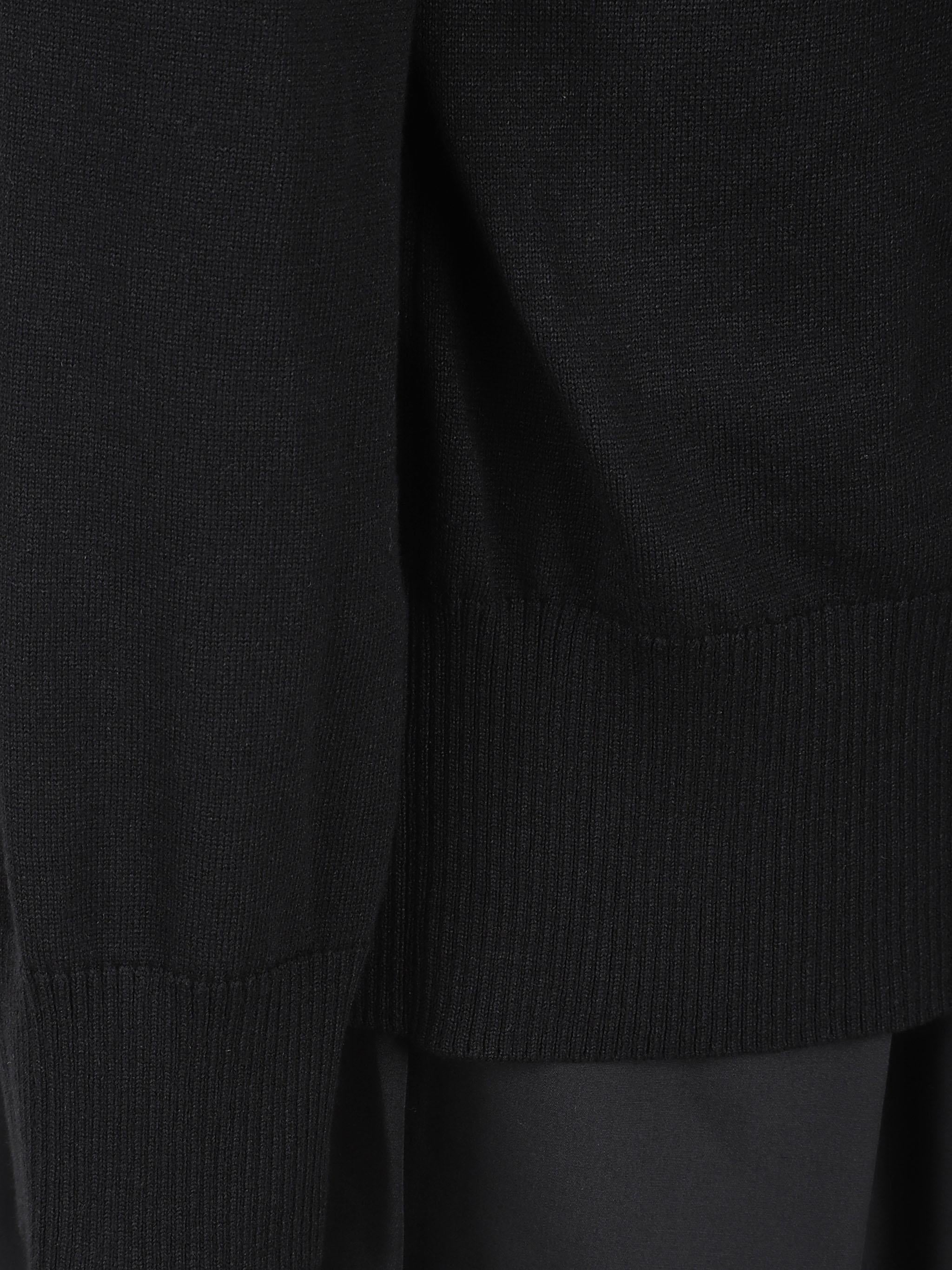 Poplin-cotton knit dress