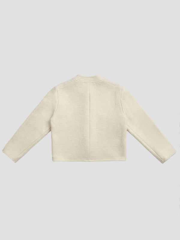 Walker city crop wool jacket