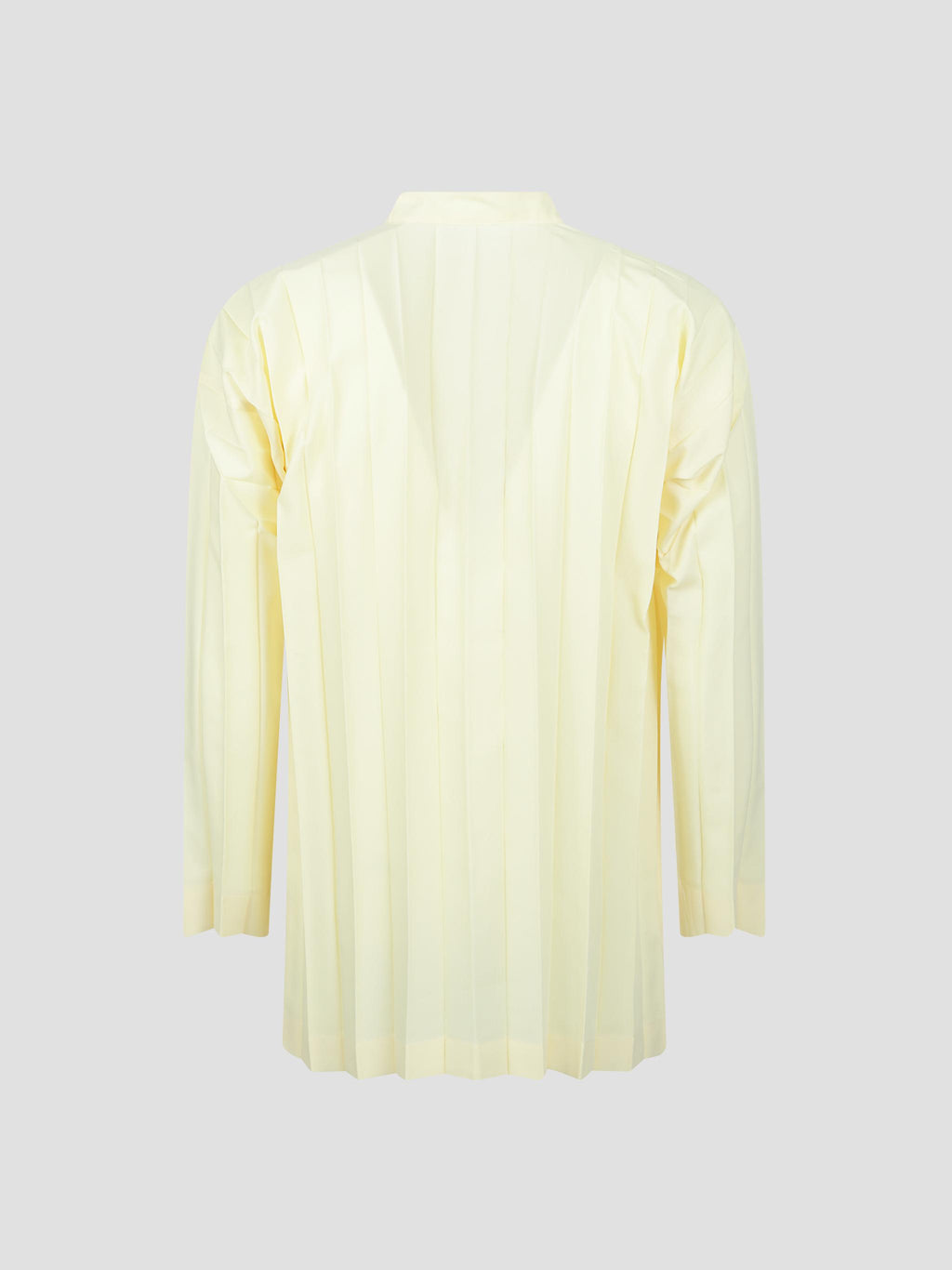 Edge shirt pleated shirt