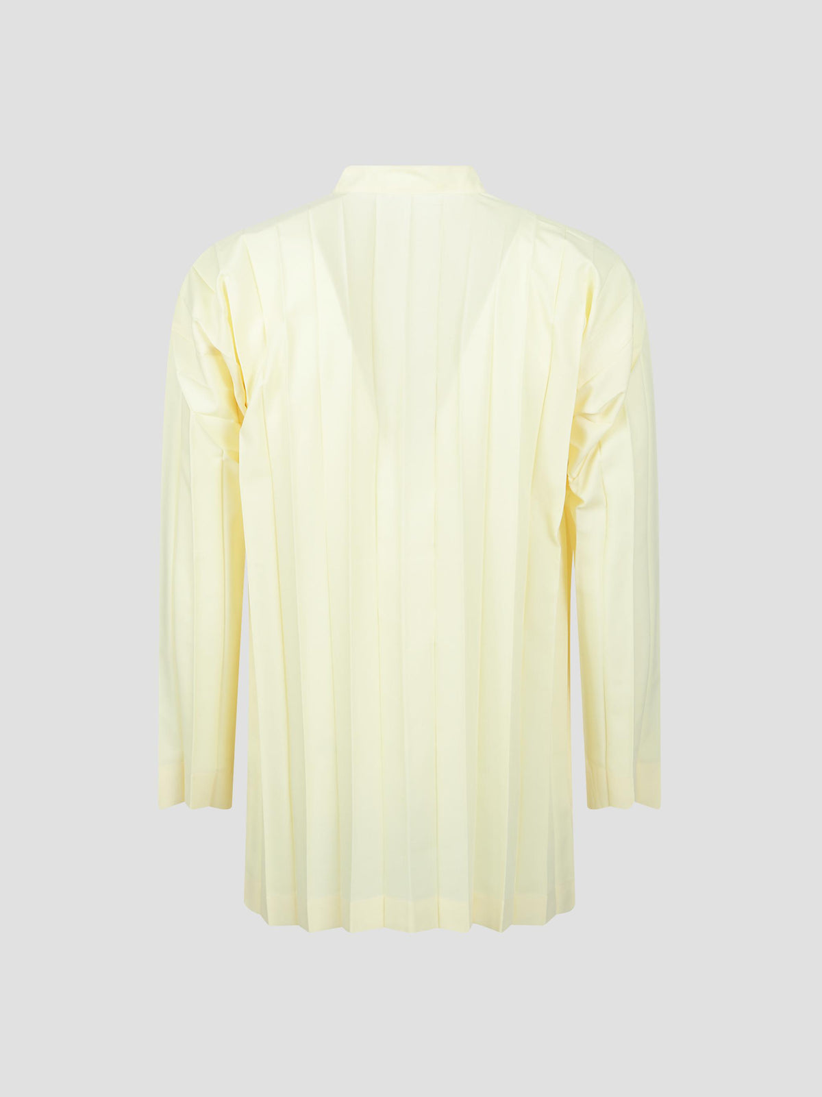 Edge shirt pleated shirt