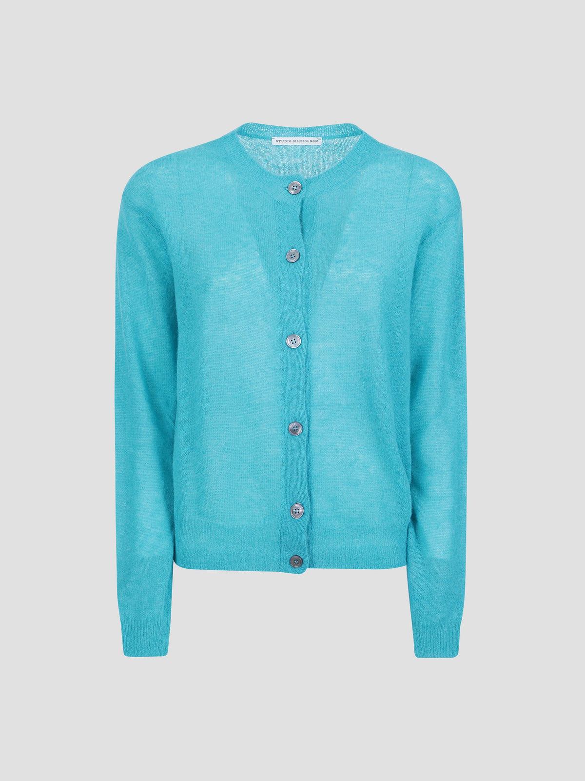 Callen brushed mohair cardigan
